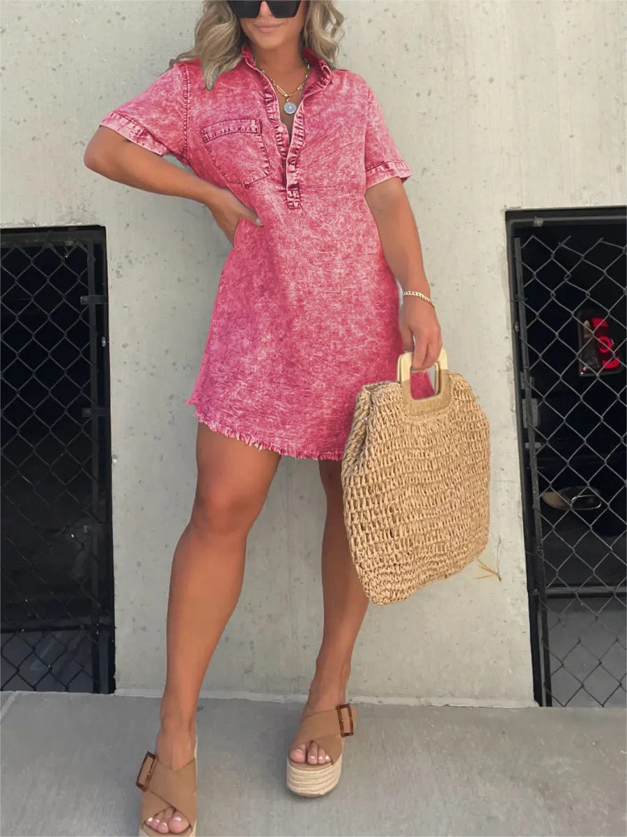 Carla | Effortlessly Chic Shirt Dress - Nora & Ivy Boutique