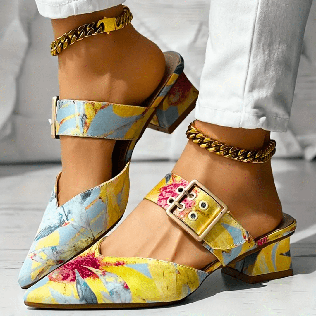 Bello | Brights Rainbow Heels - Nora & Ivy Boutique