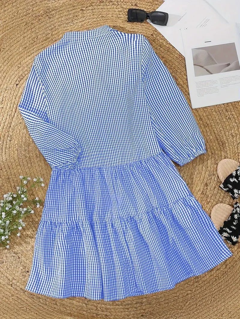 Calio | Gingham Dream Dress - Nora & Ivy Boutique