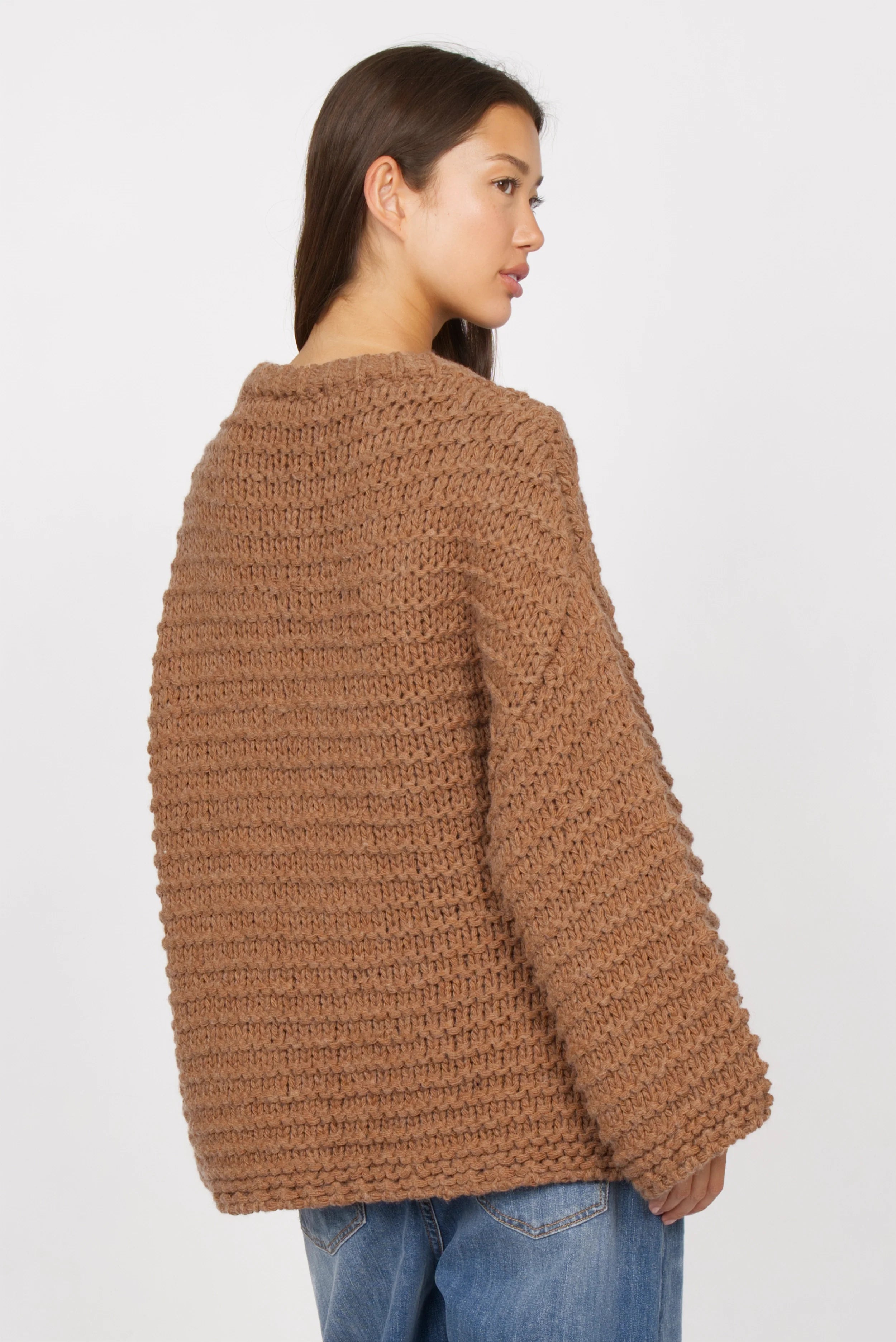 VAILE oversized chunky knit sweater
