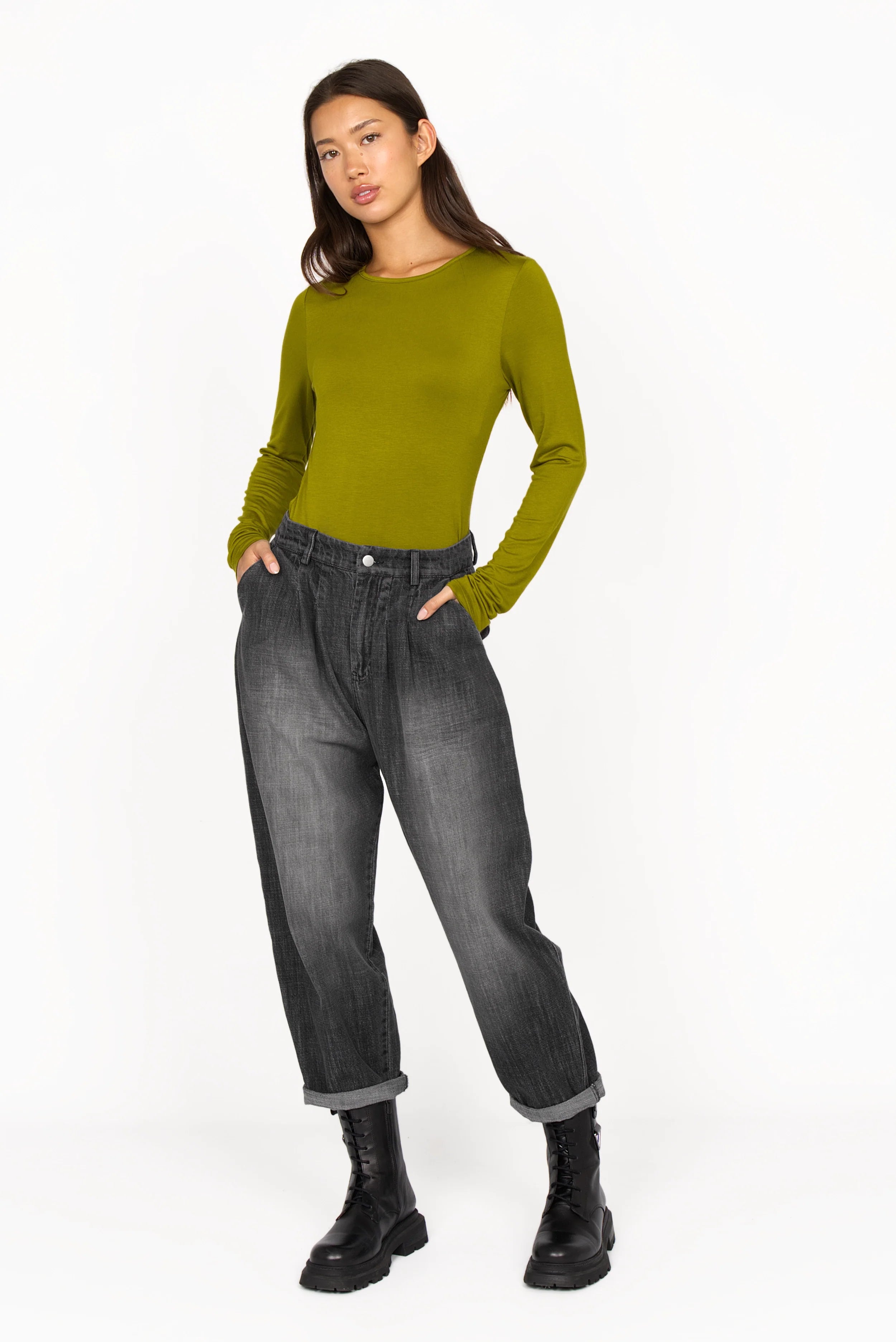NARAY longsleeve also in soft viscose jersey