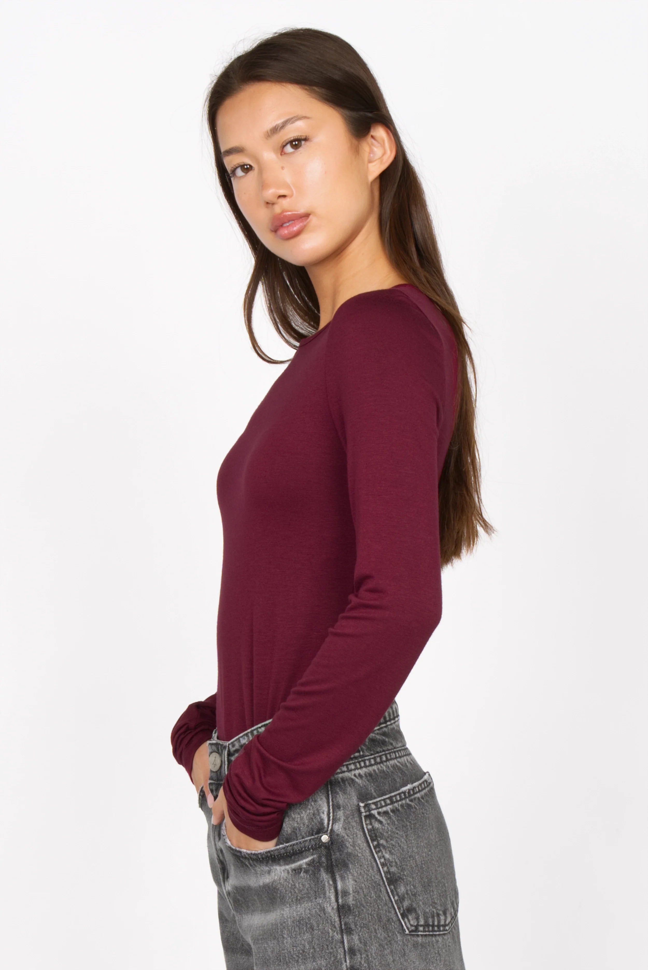 NARAY longsleeve also in soft viscose jersey