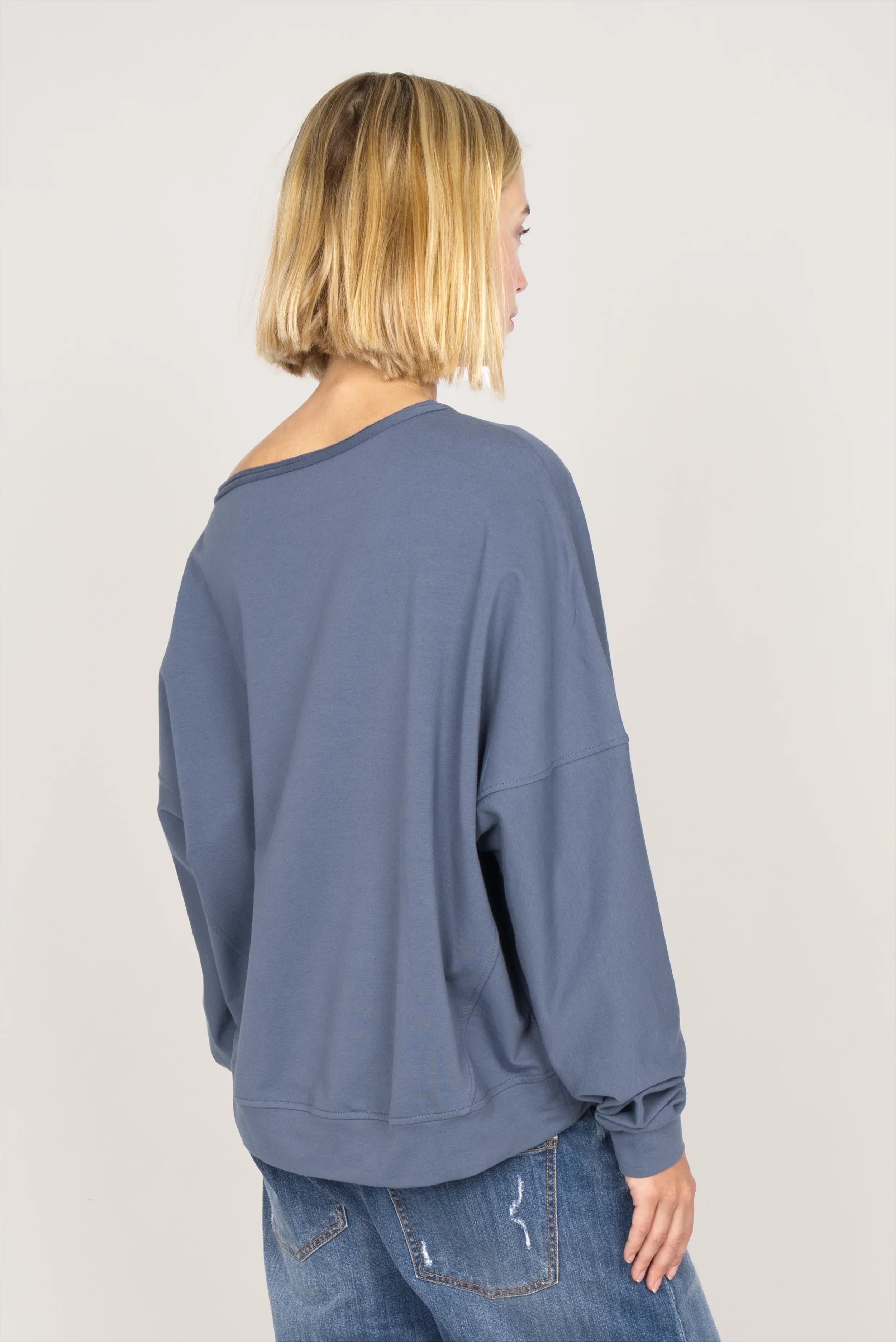 TIMAJ One Shoulder Sweater