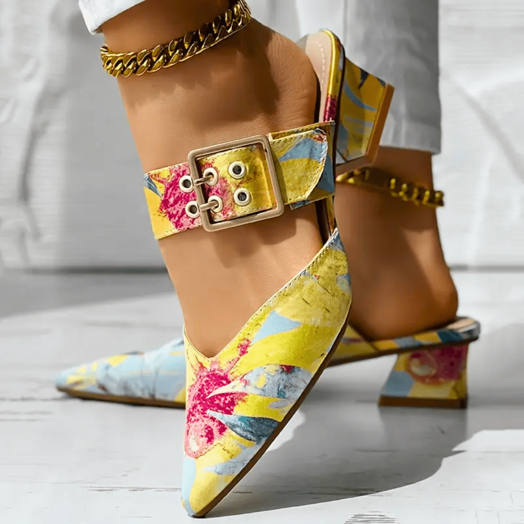 Bello | Brights Rainbow Heels - Nora & Ivy Boutique
