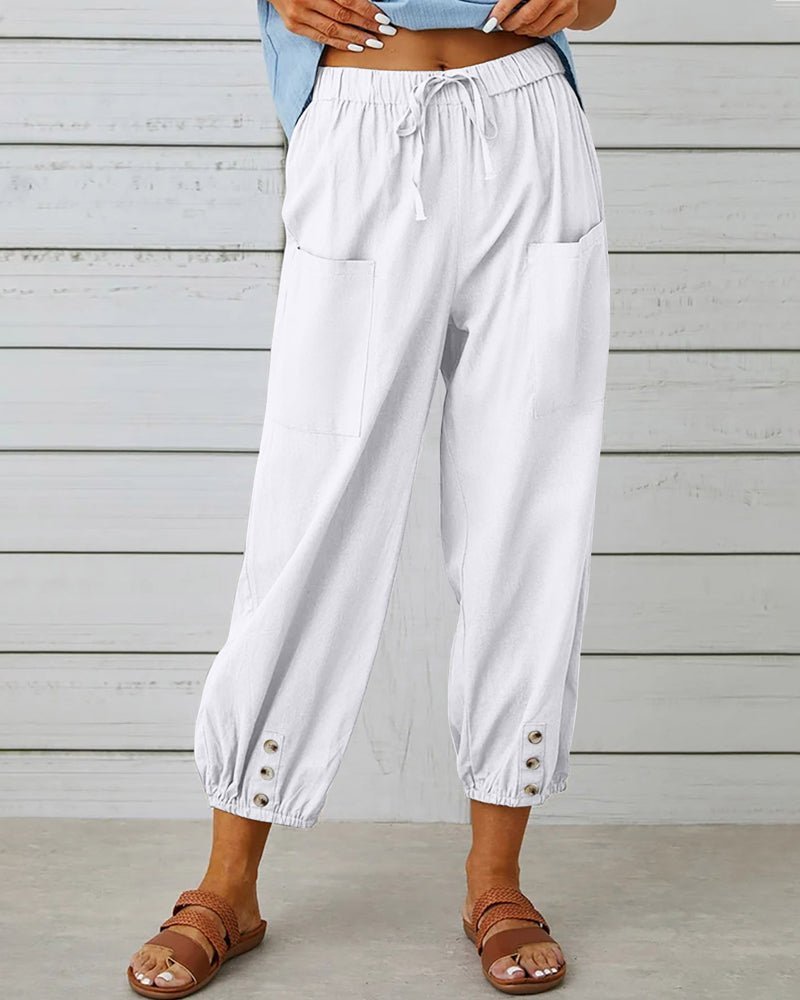 Ruby - Comfort Waist Trousers - Nora & Ivy Boutique