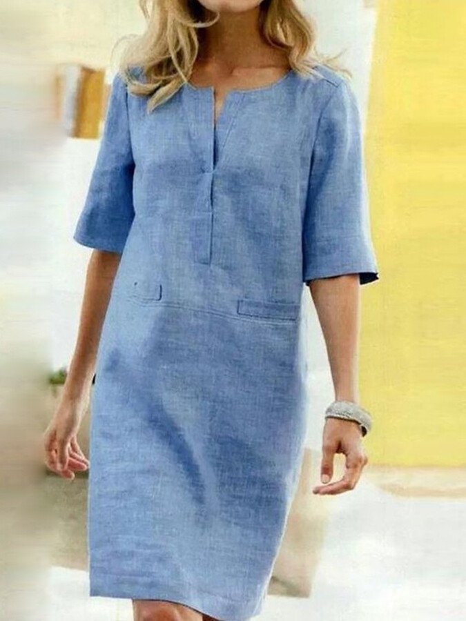 Keziah | Elegant Shirt Dress - Nora & Ivy Boutique