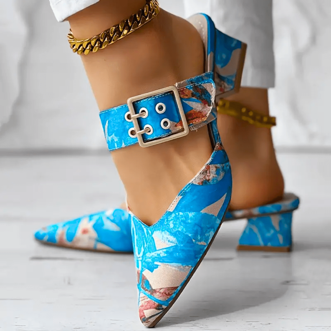 Bello | Brights Rainbow Heels - Nora & Ivy Boutique