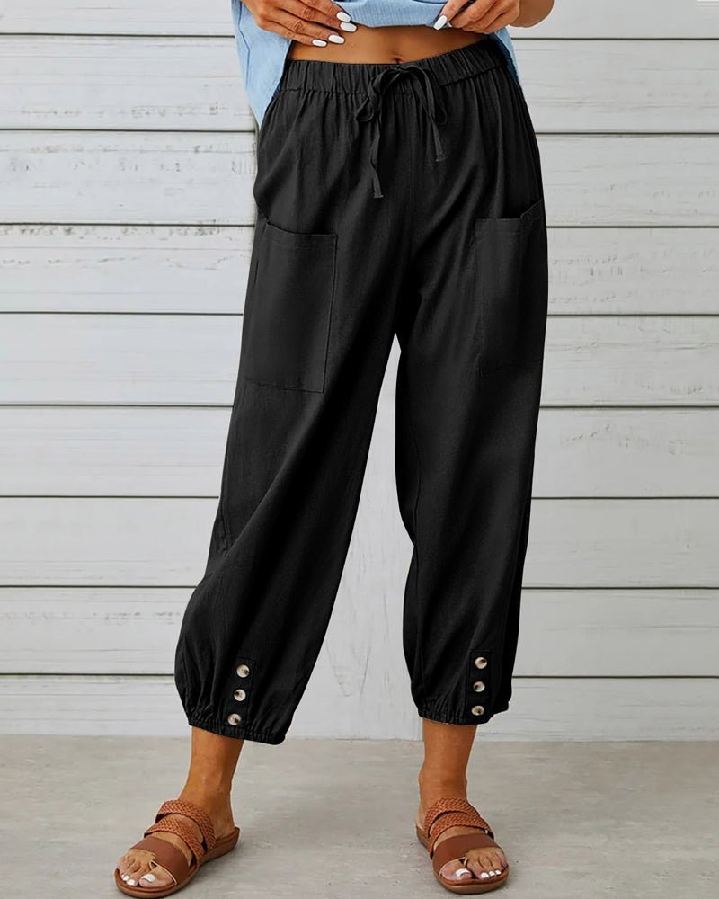 Ruby - Comfort Waist Trousers - Nora & Ivy Boutique