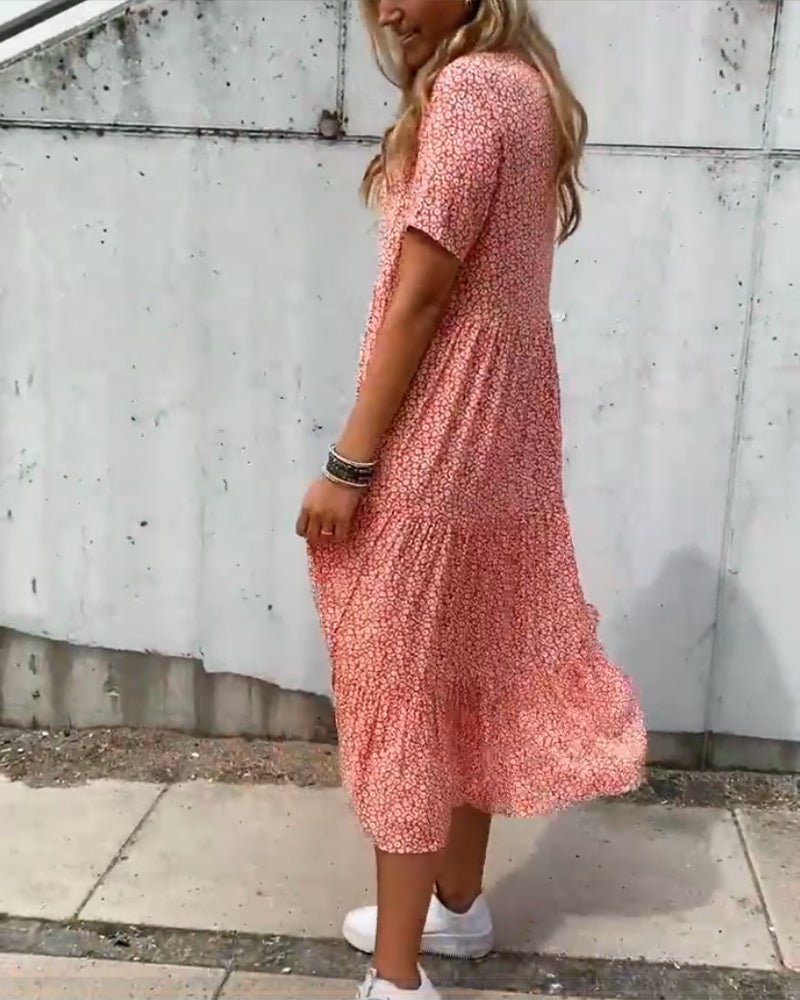 Katy | Chic Flowy Dress - Nora & Ivy Boutique