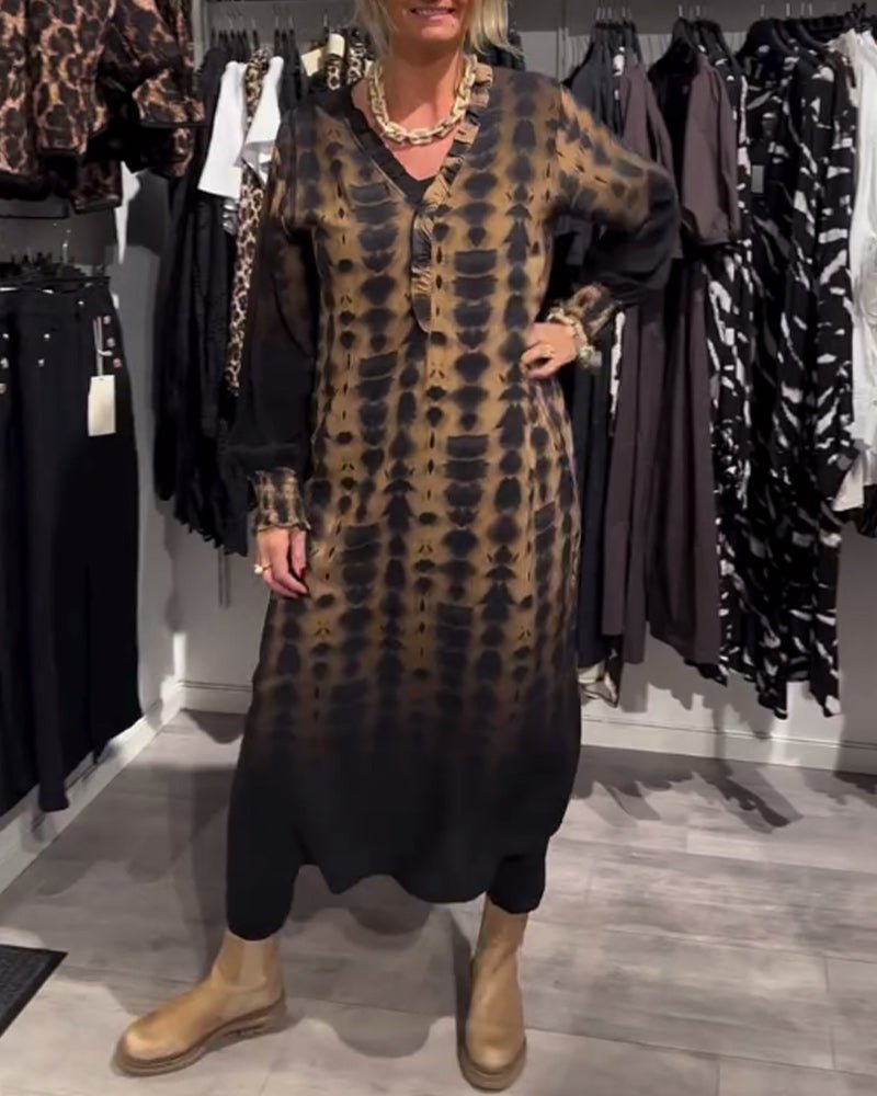 Alice | Graceful Gradient Dress - Nora & Ivy Boutique