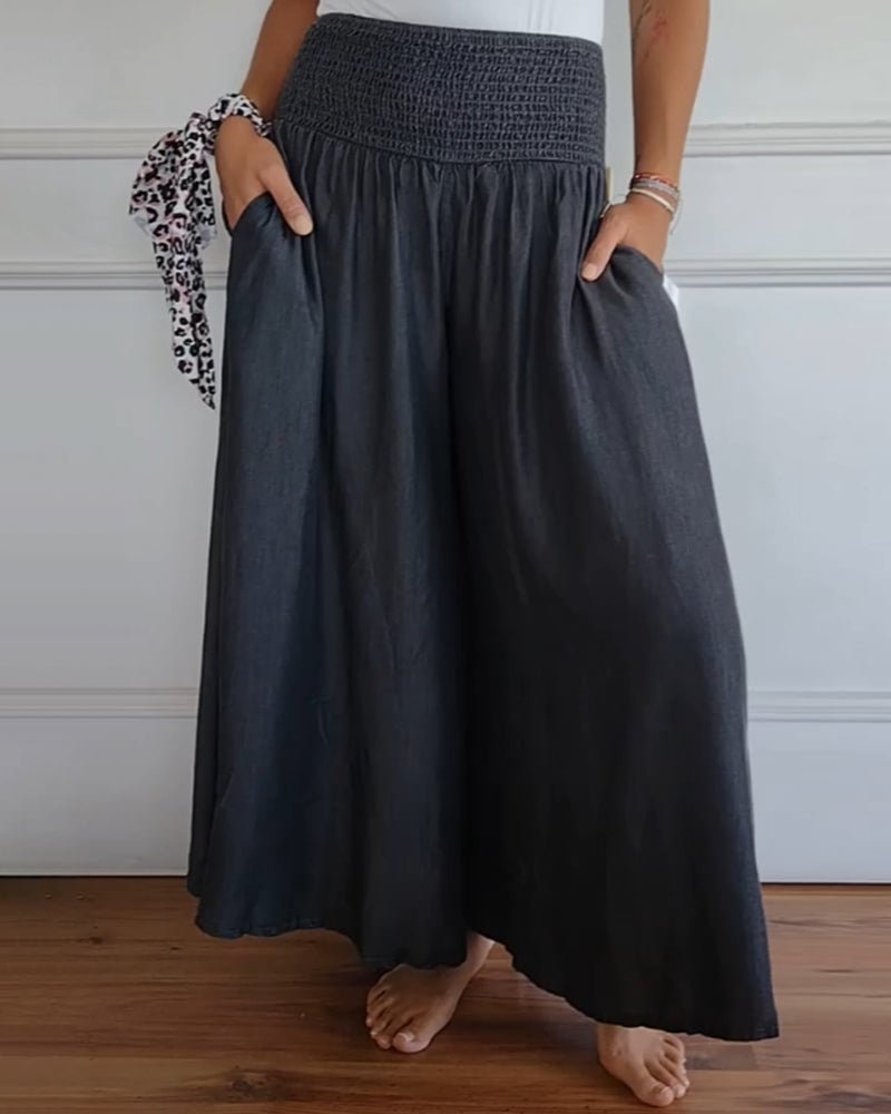 Isla - Relaxed Fit Trousers - Nora & Ivy Boutique