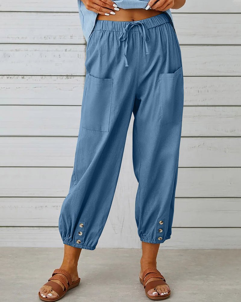 Ruby - Comfort Waist Trousers - Nora & Ivy Boutique