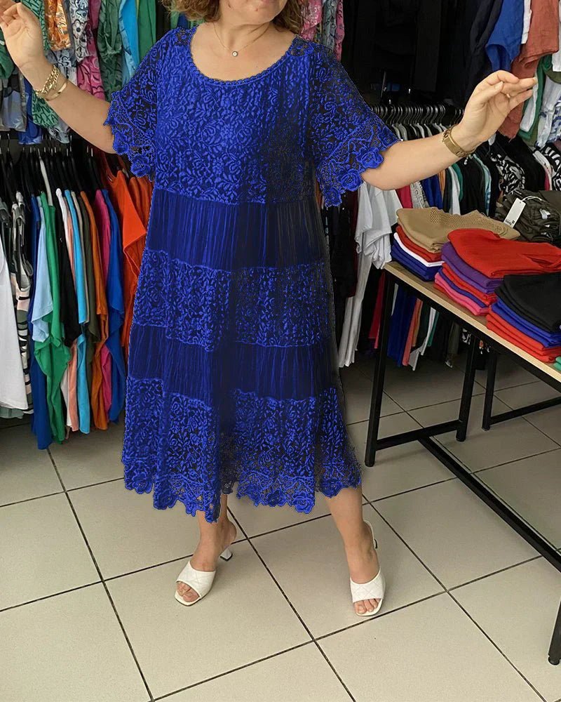 Alba | Casual Lace Dress - Nora & Ivy Boutique