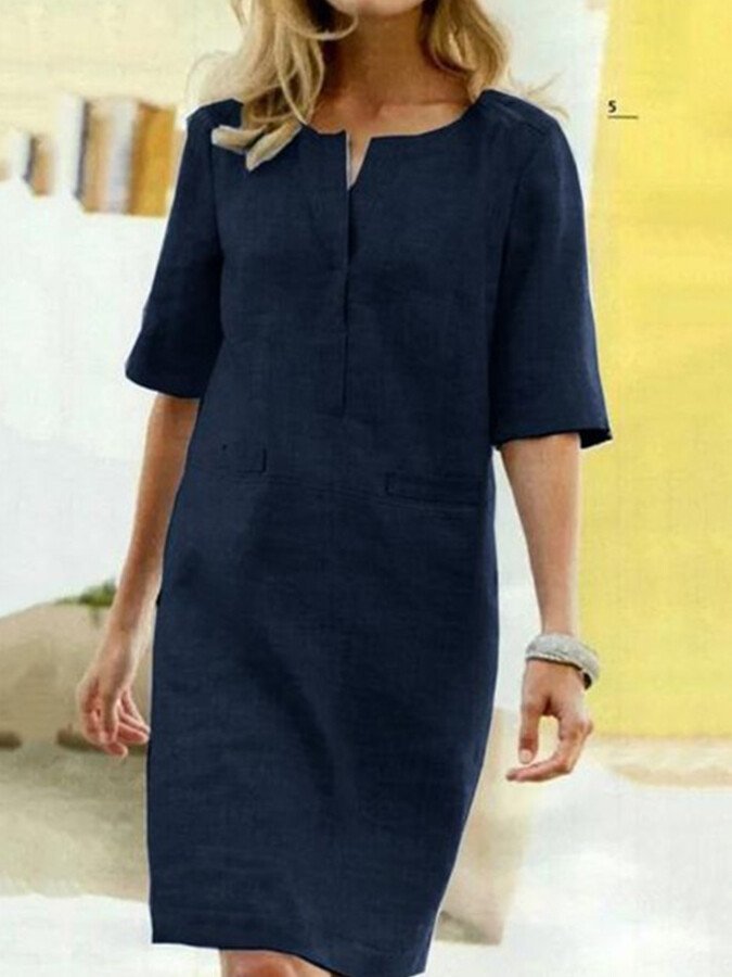 Keziah | Elegant Shirt Dress - Nora & Ivy Boutique