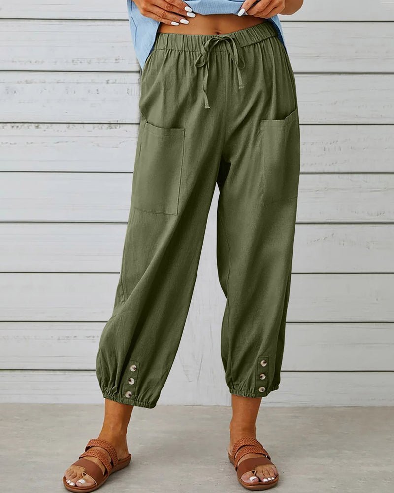 Ruby - Comfort Waist Trousers - Nora & Ivy Boutique