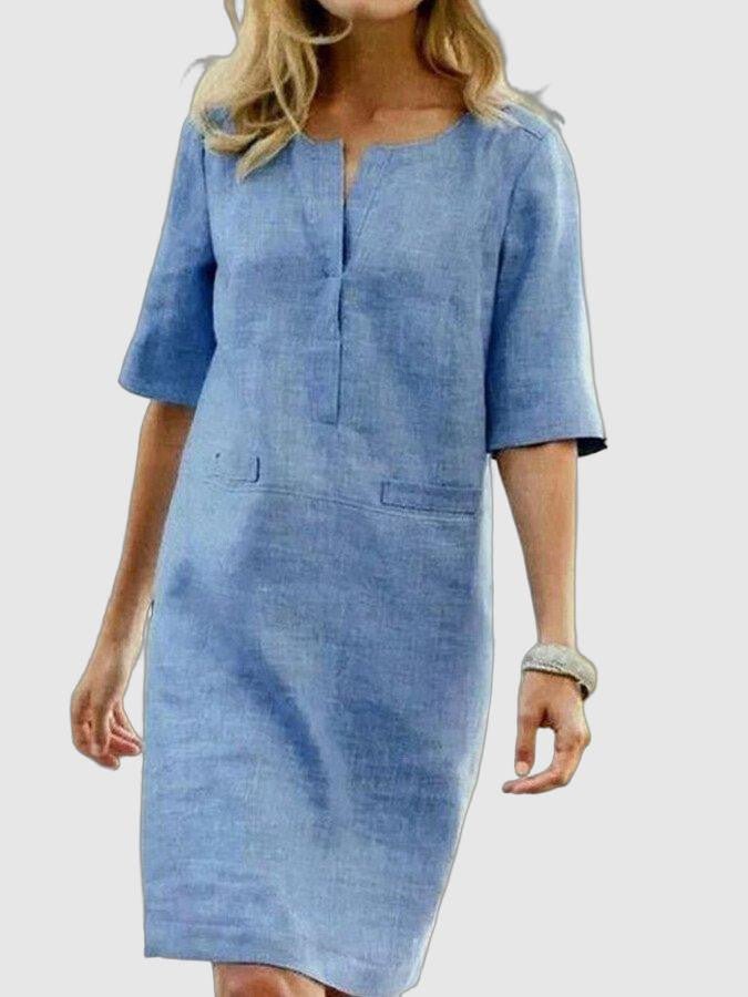 Keziah | Elegant Shirt Dress - Nora & Ivy Boutique