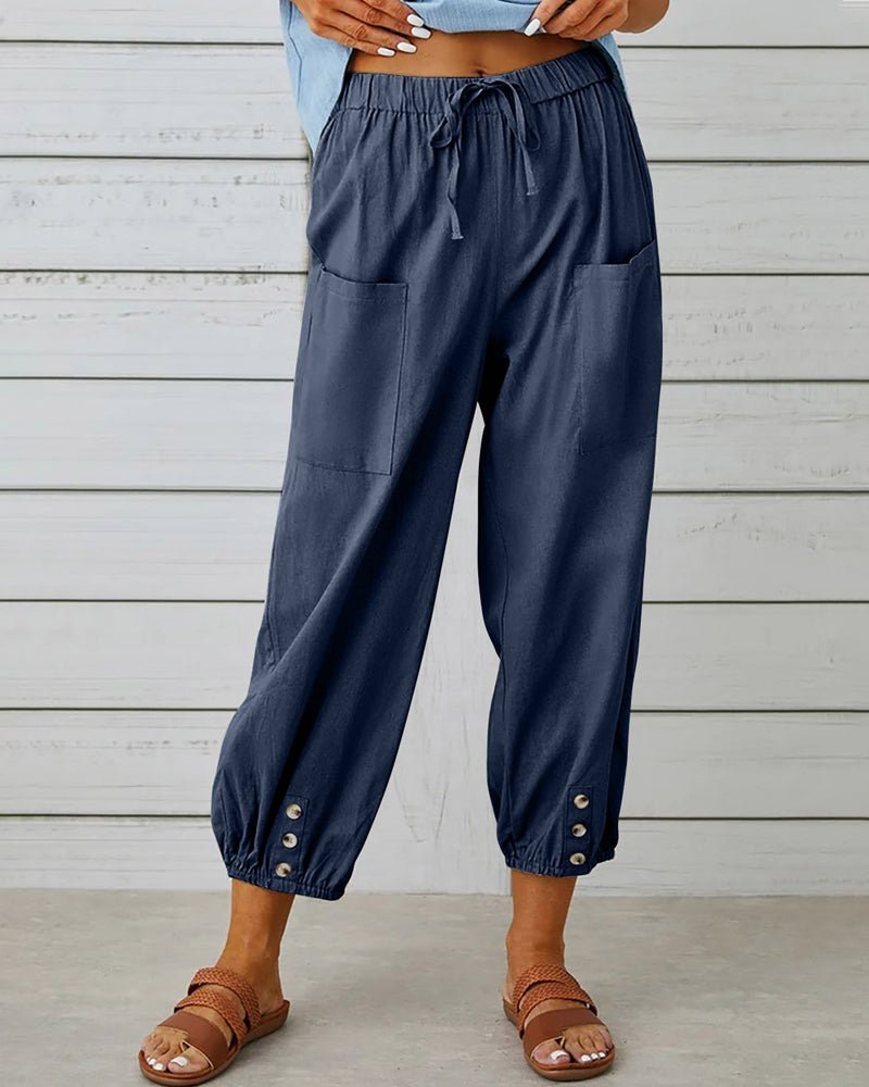 Ruby - Comfort Waist Trousers - Nora & Ivy Boutique