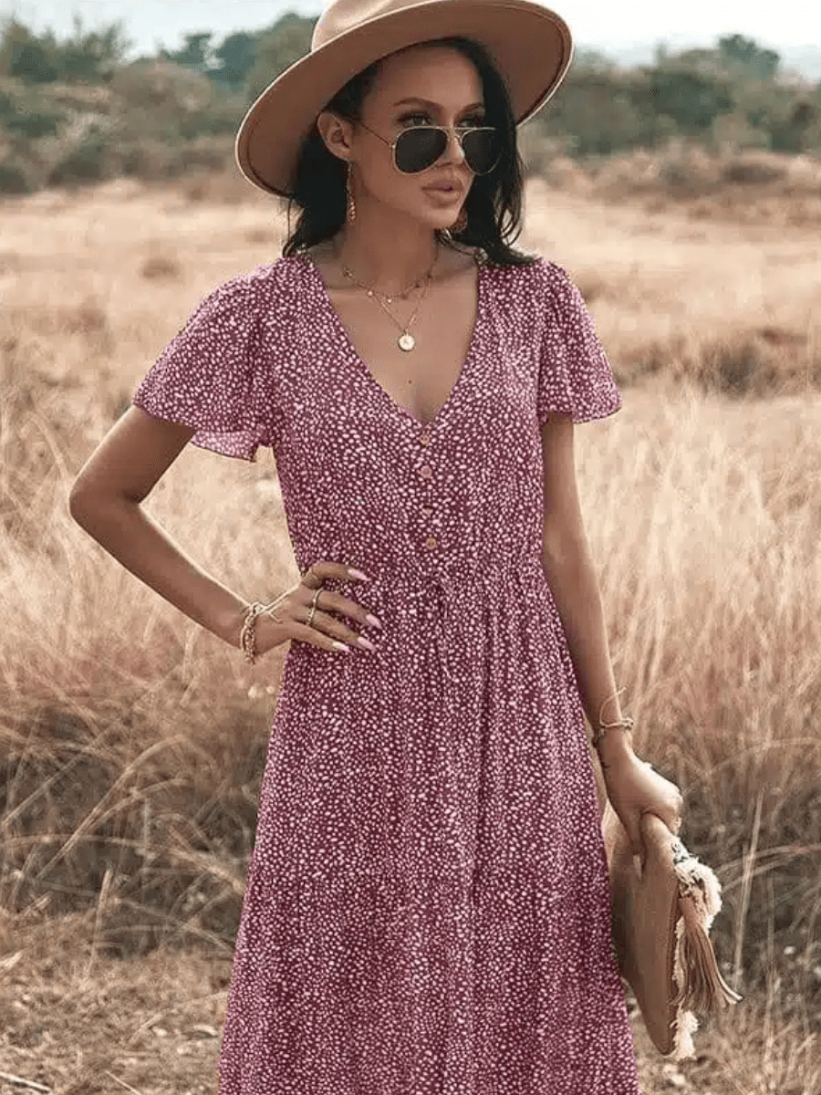 Lyn | Coastal Breeze Maxi - Nora & Ivy Boutique