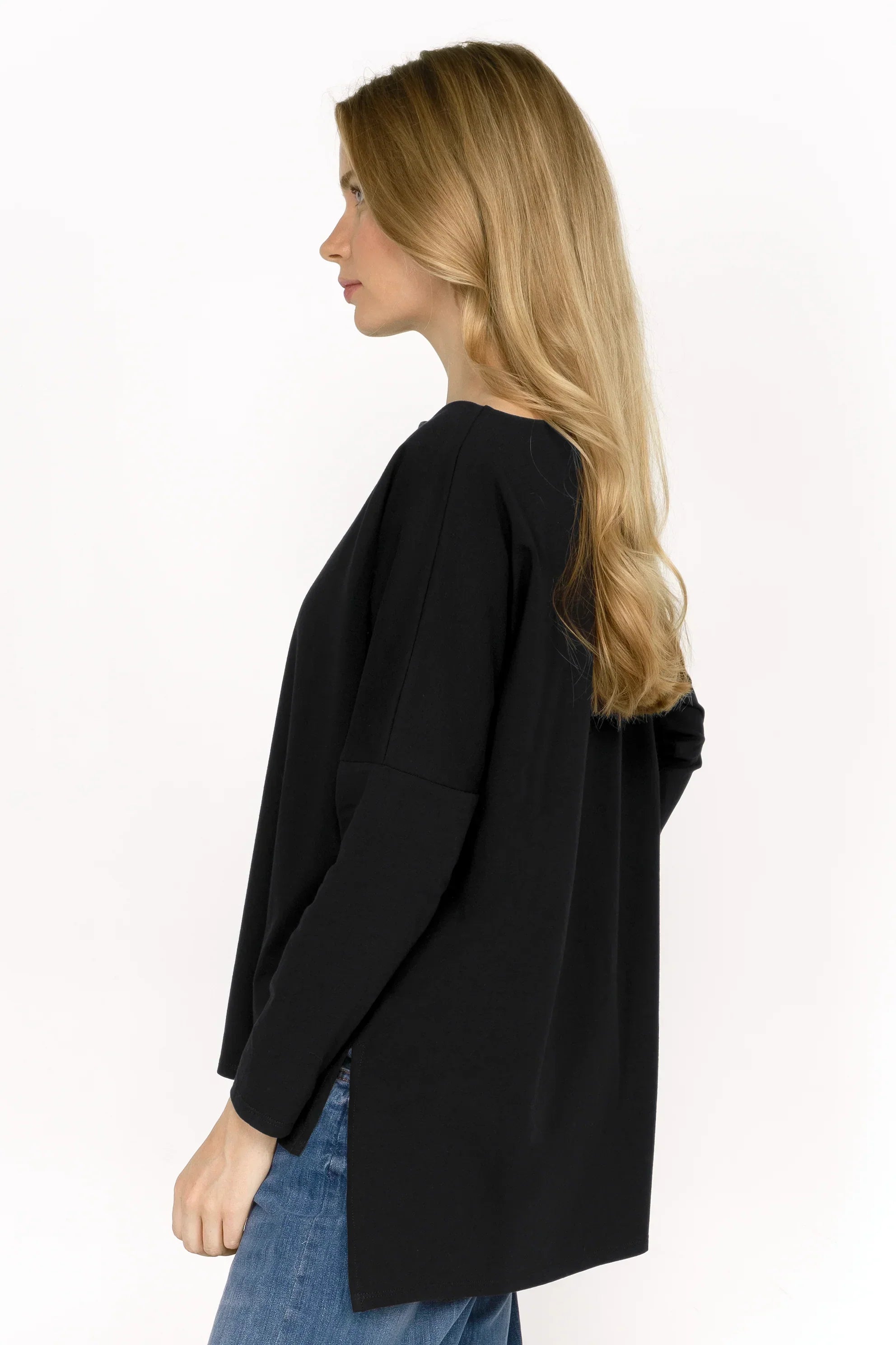 AMALEA relaxed fit longsleeve
