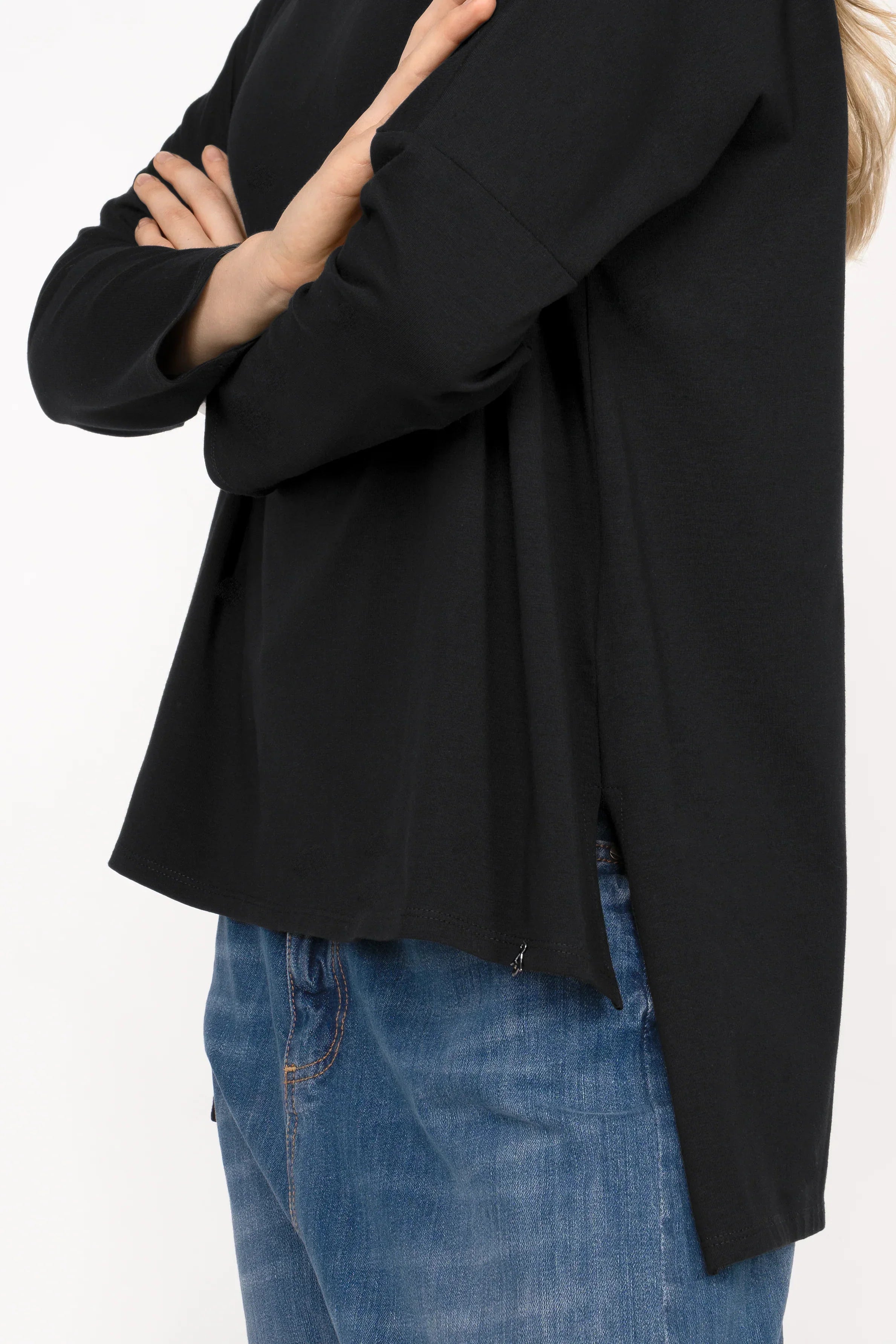 AMALEA relaxed fit longsleeve