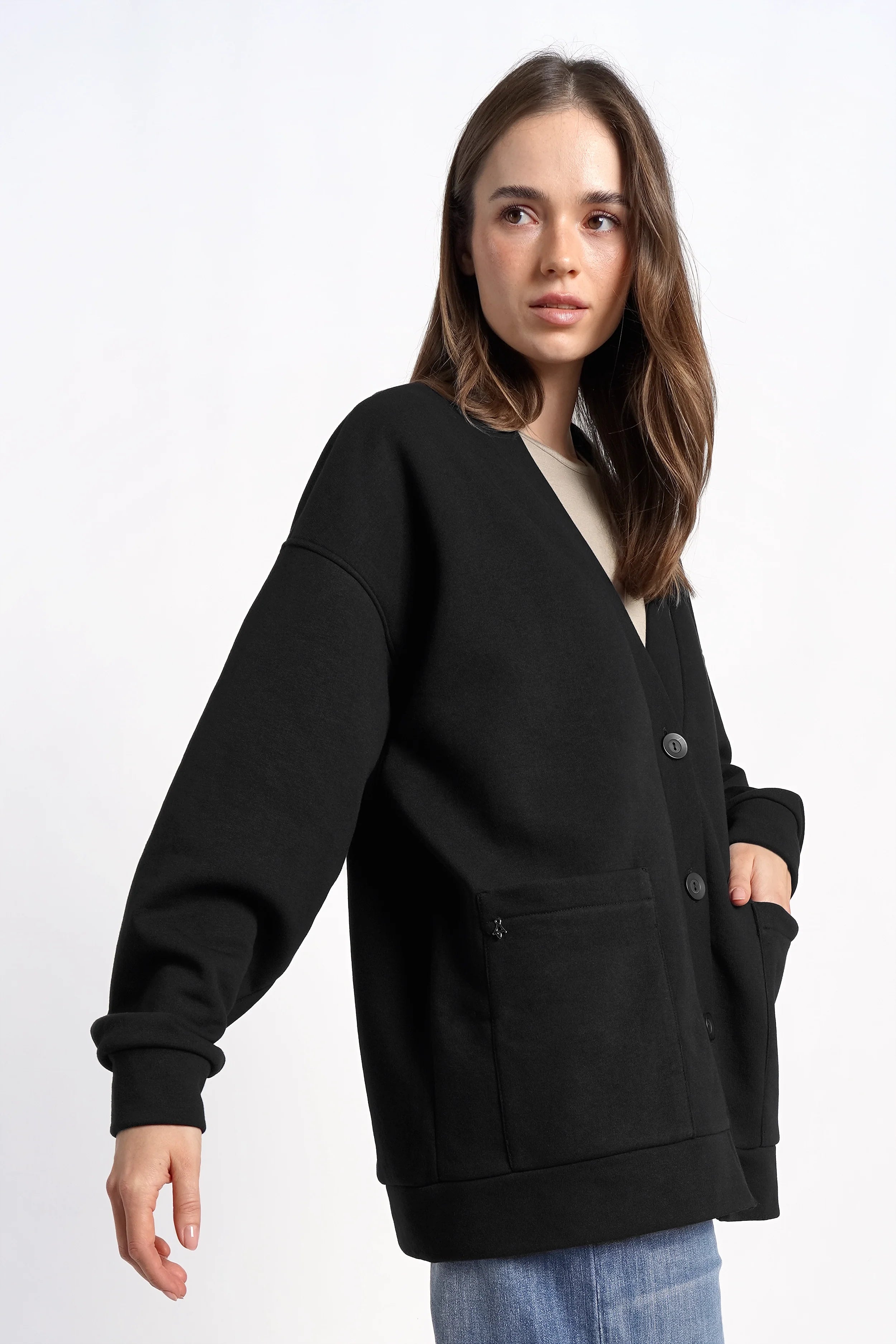 CERYS sweat cardigan