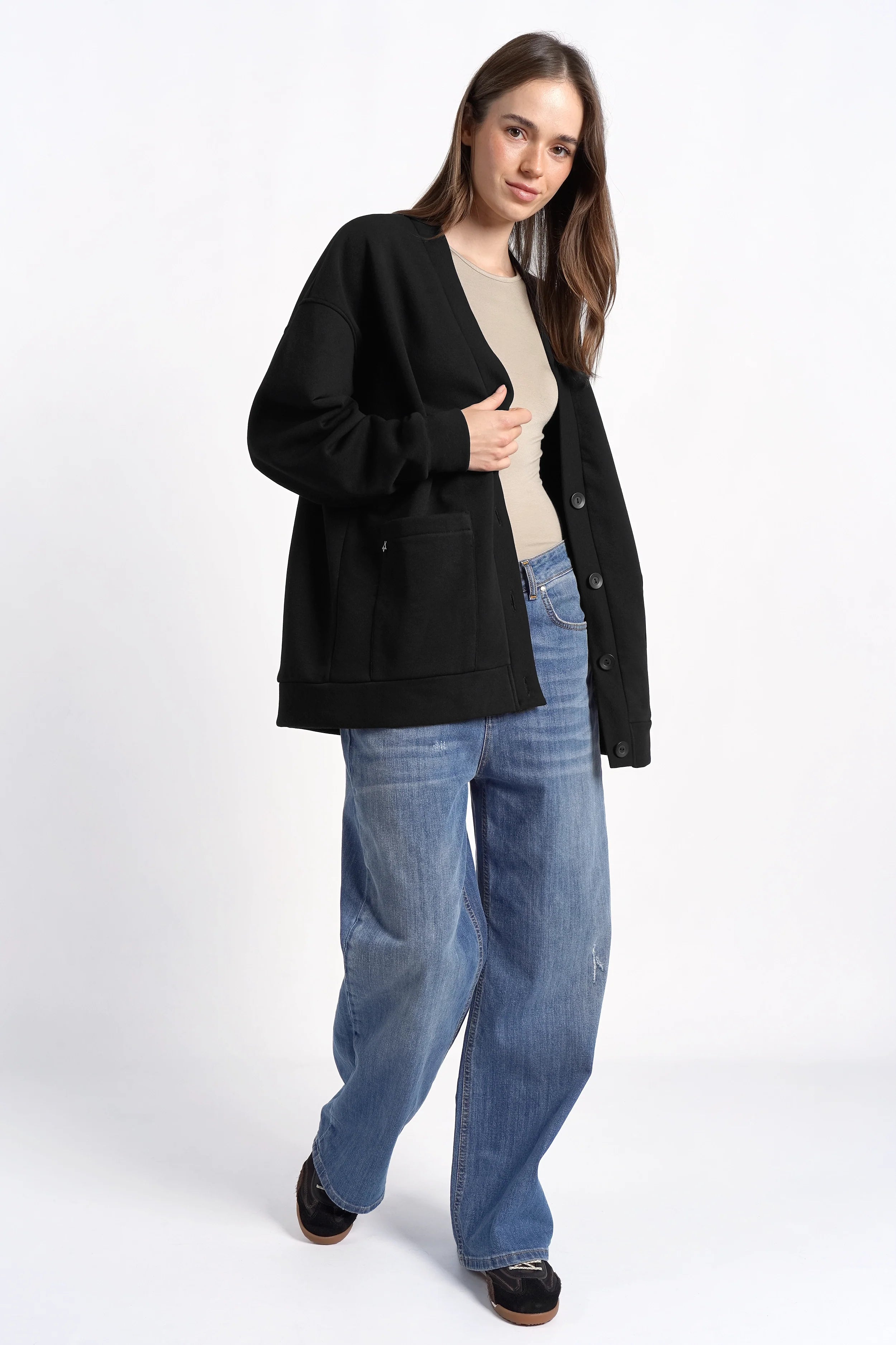 CERYS sweat cardigan
