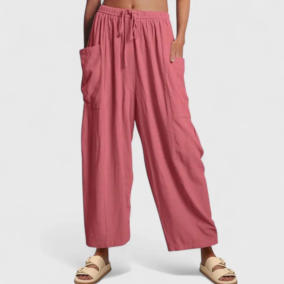 Grace - Dawn Wide - Leg Pocket Trousers - Nora & Ivy Boutique