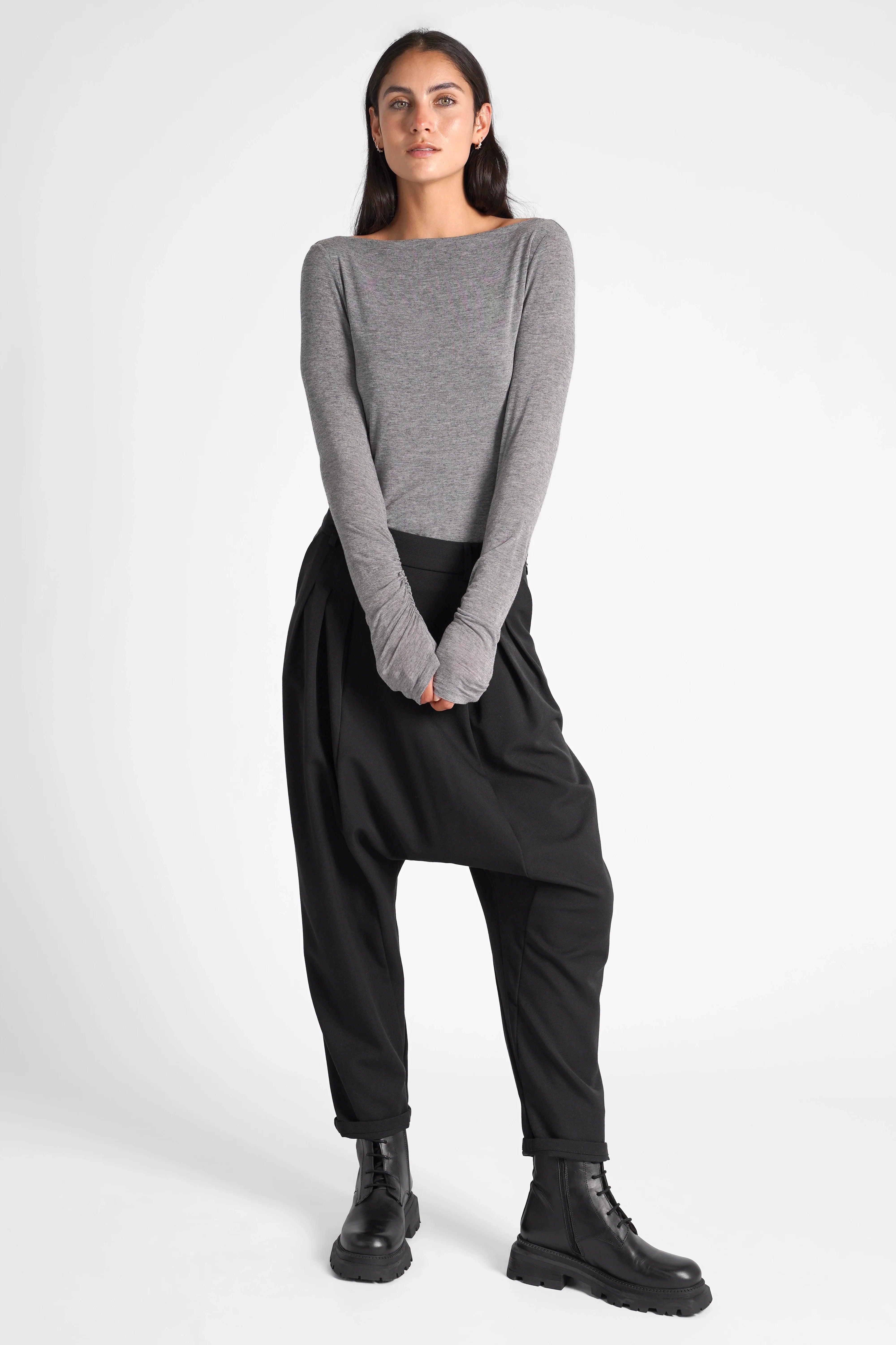 DEEP avant-garde trousers