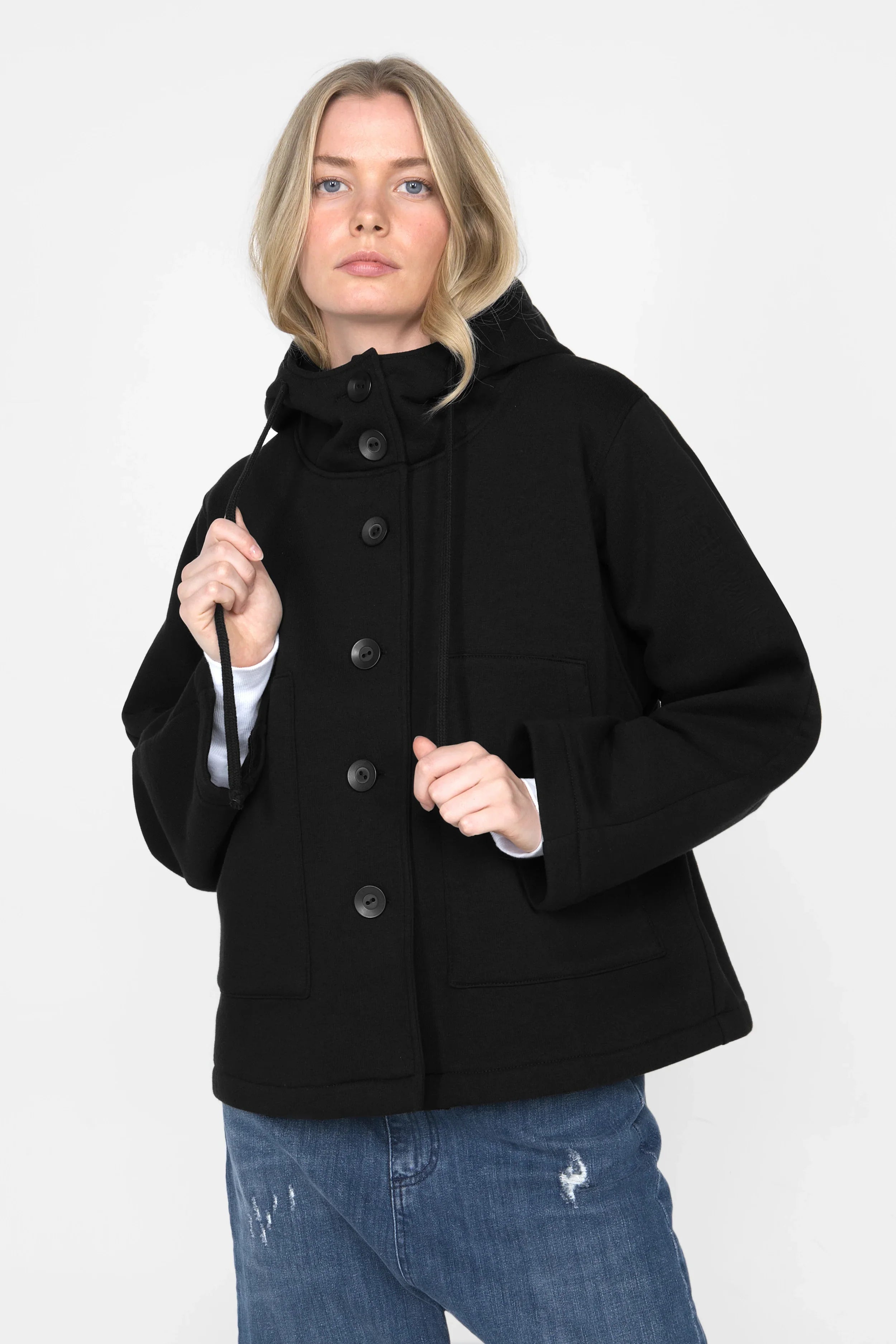 ELFA sweat jacket with hood