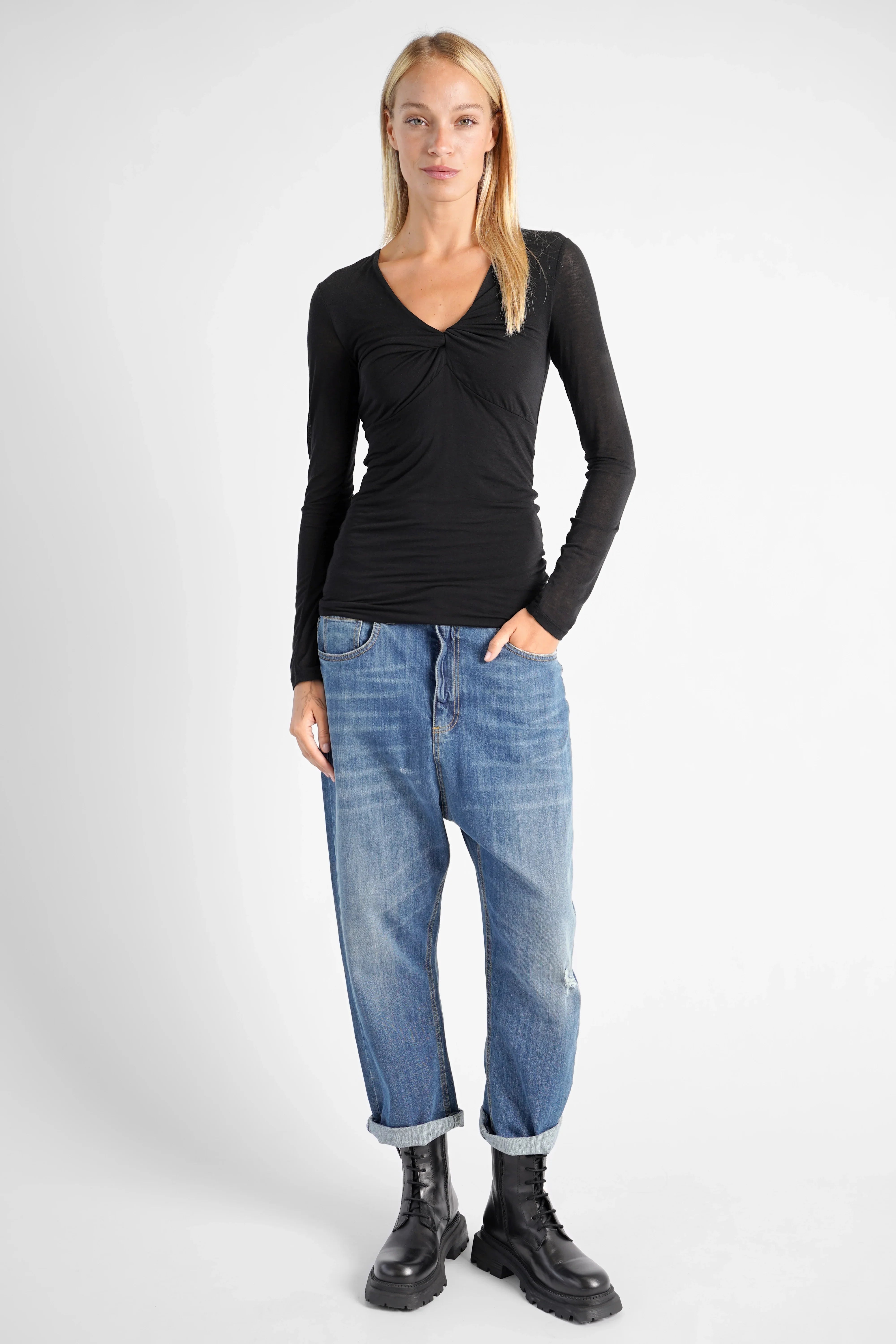 FLURRI longsleeve in cashmere mix