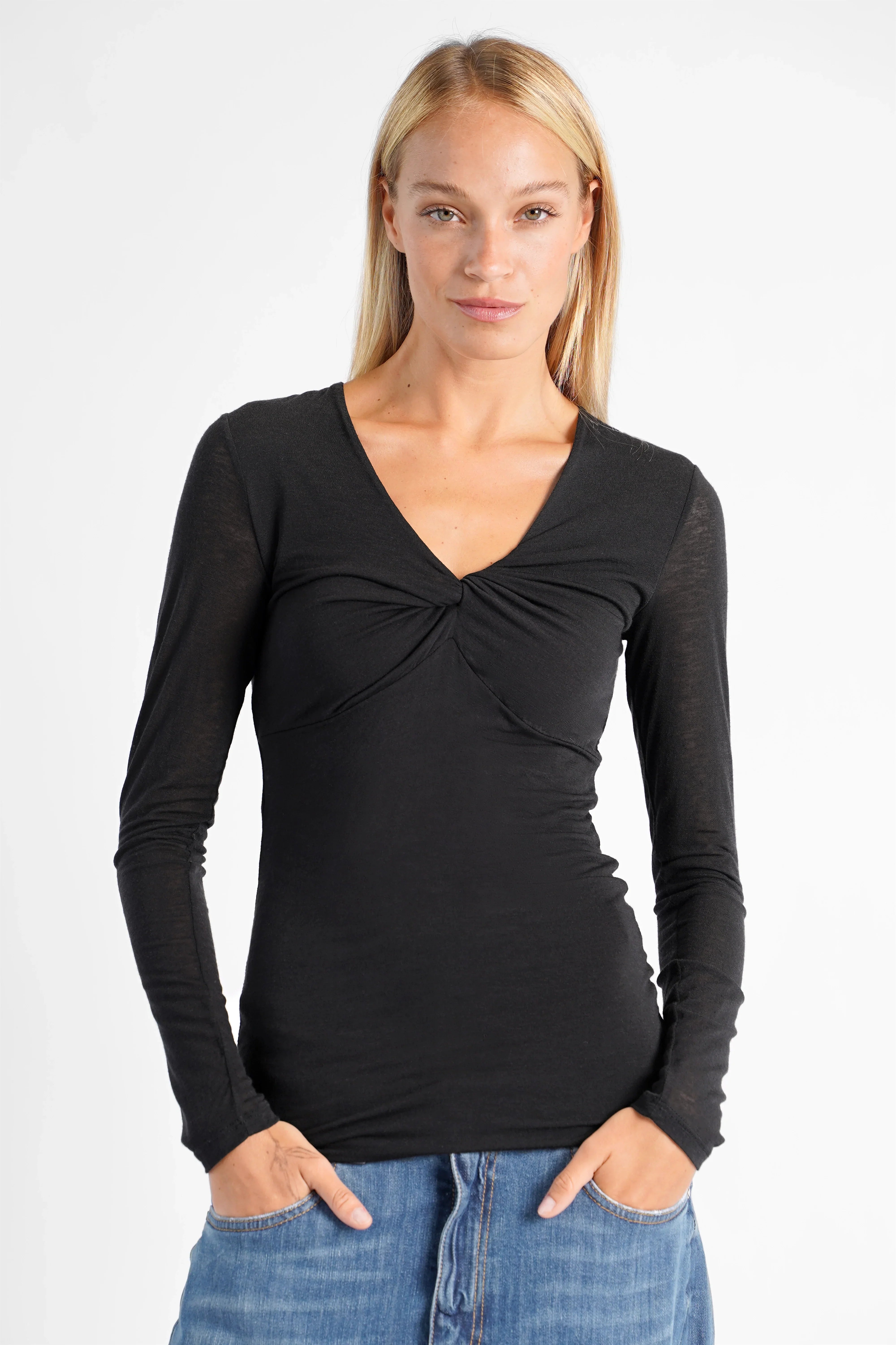 FLURRI longsleeve in cashmere mix