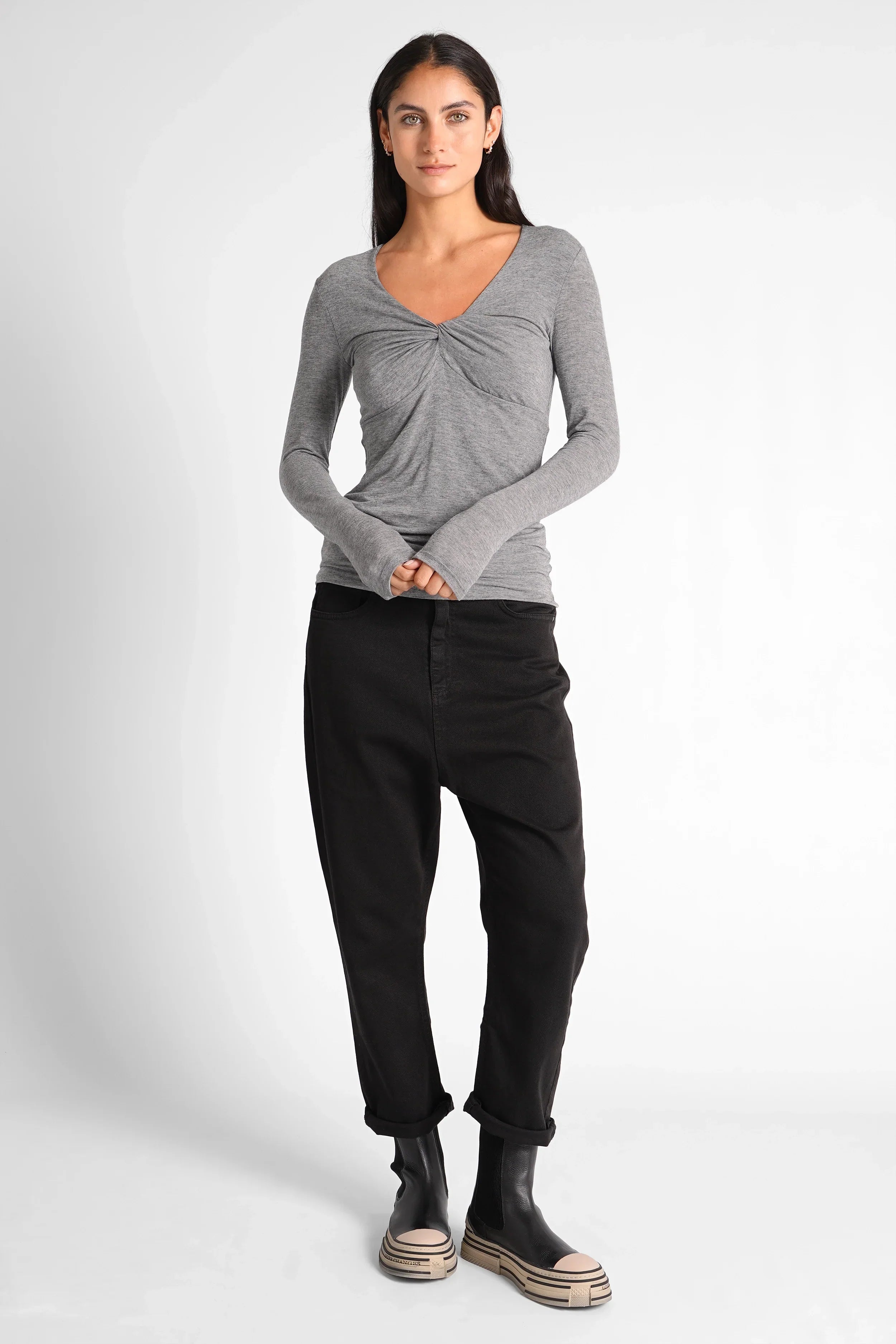 FLURRI longsleeve in cashmere mix