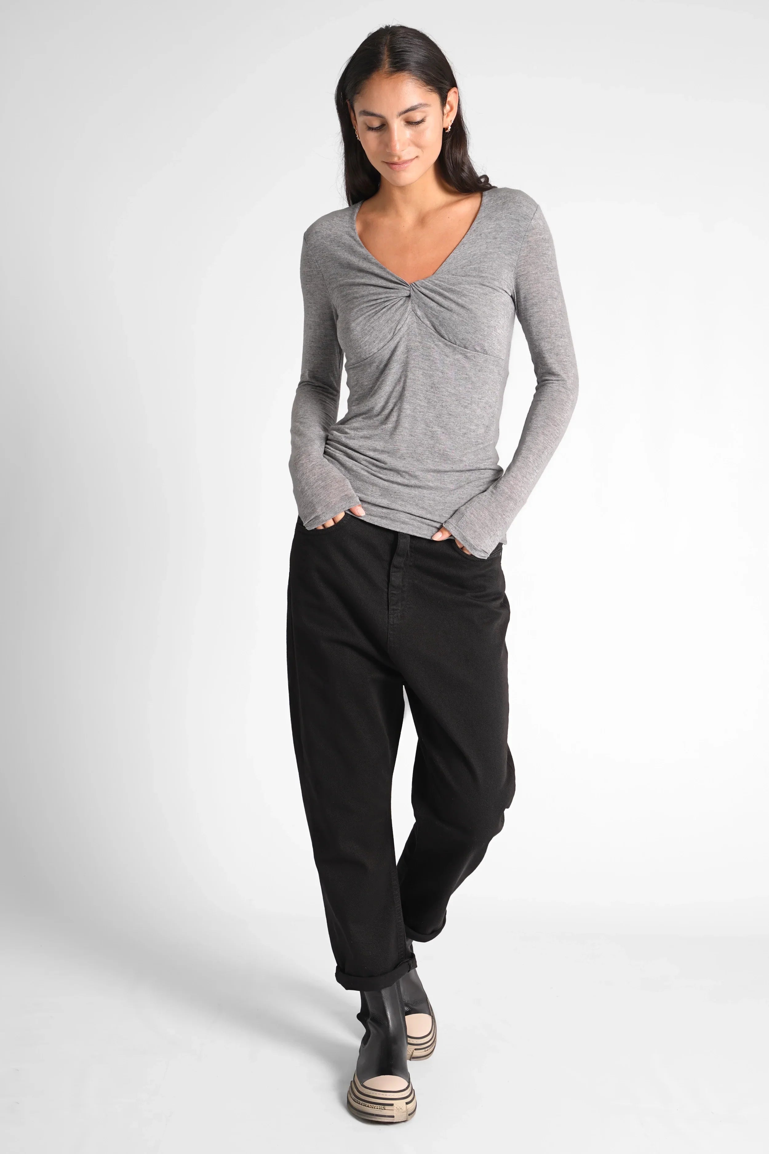 FLURRI longsleeve in cashmere mix