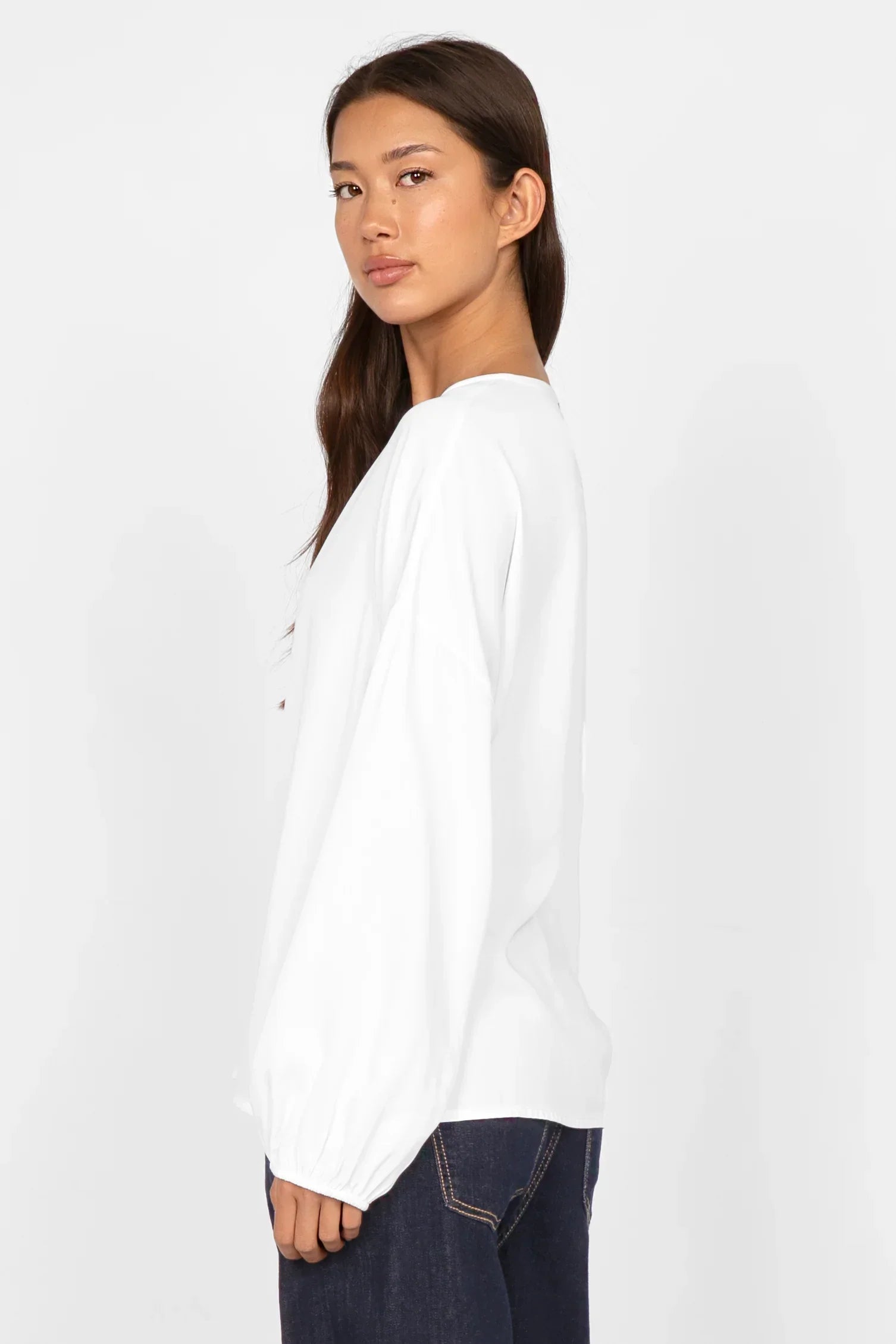 GRETA.K v-neck blouse