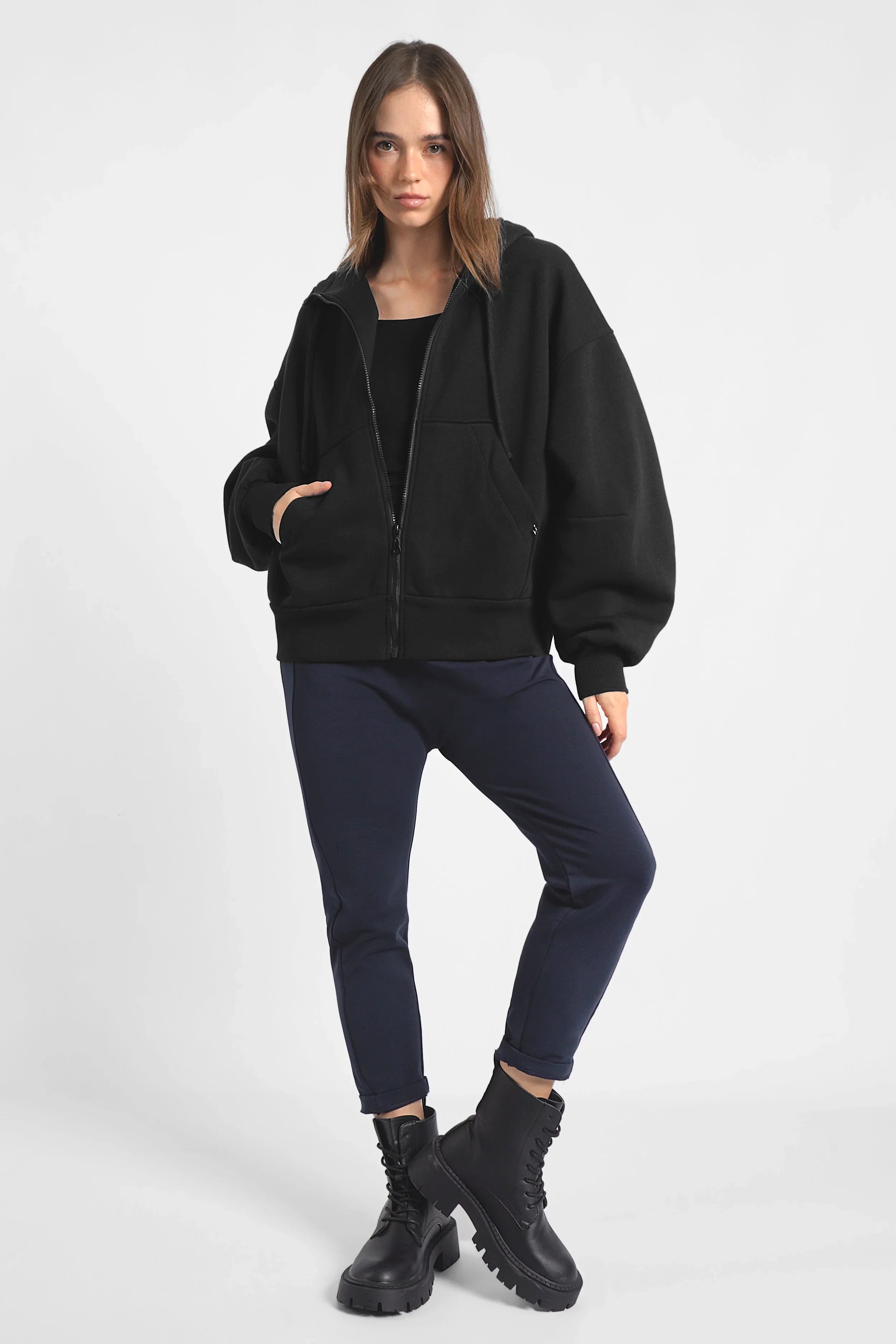 HANNA.K tapered sweatpants