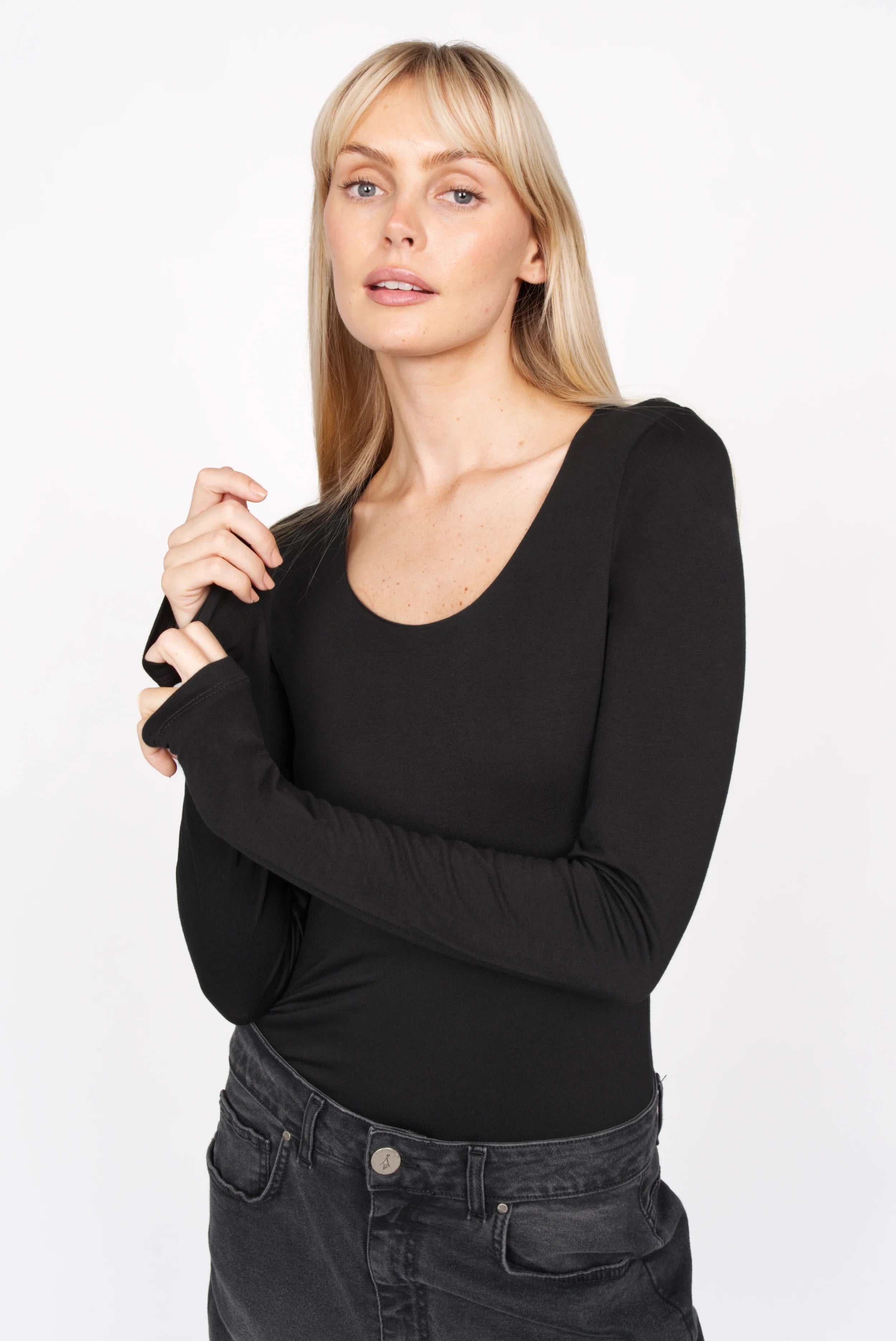 JALYN longsleeve also in soft viscose jersey