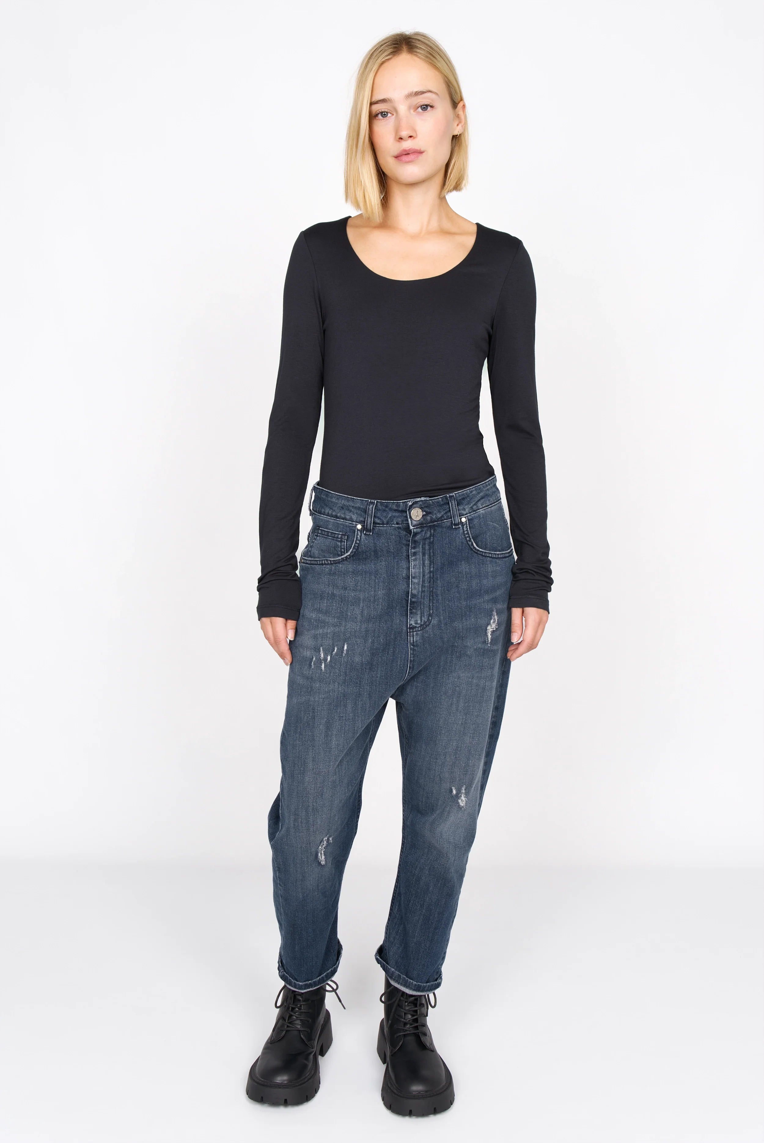 JALYN longsleeve also in soft viscose jersey