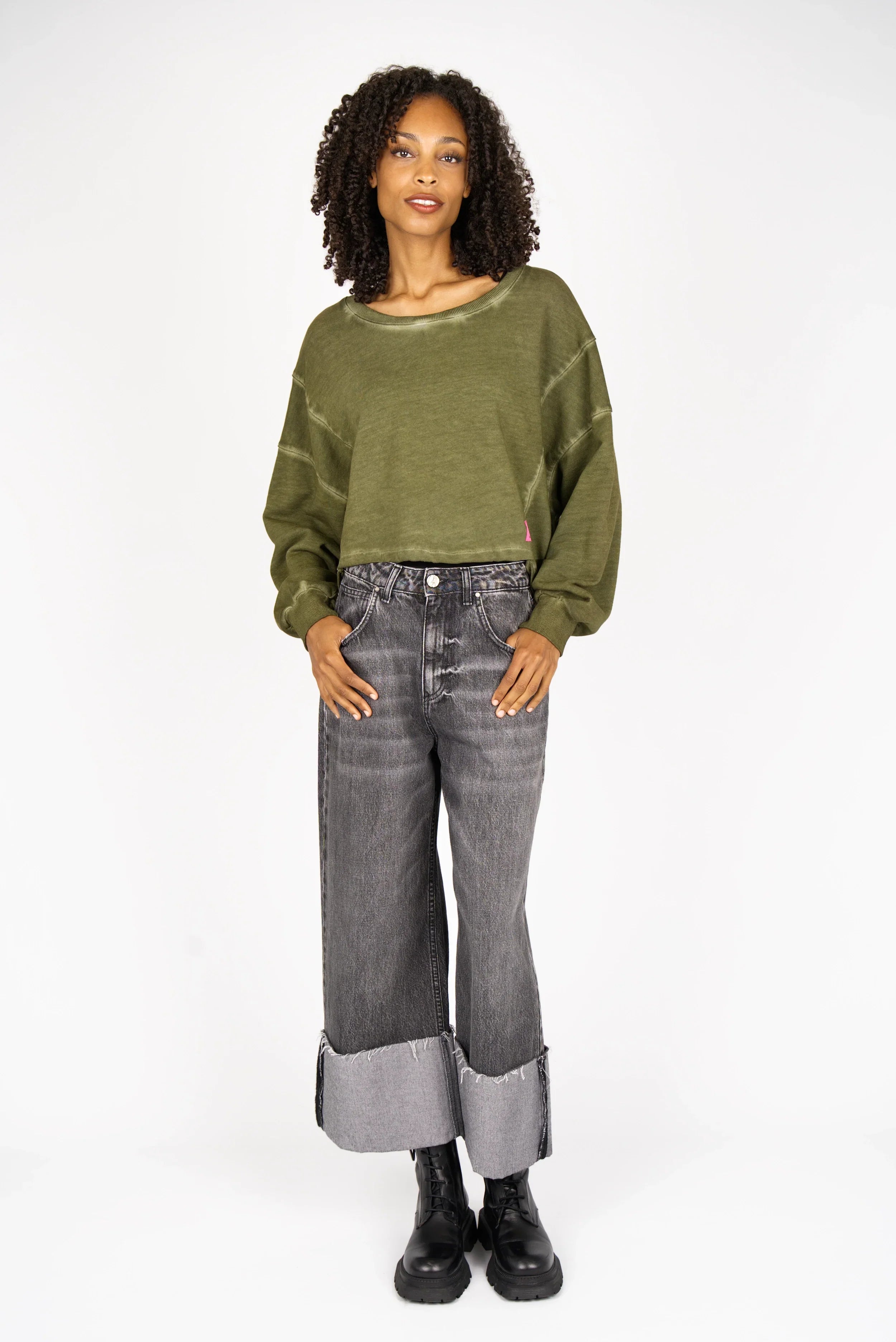 KERY studio cropped sweater