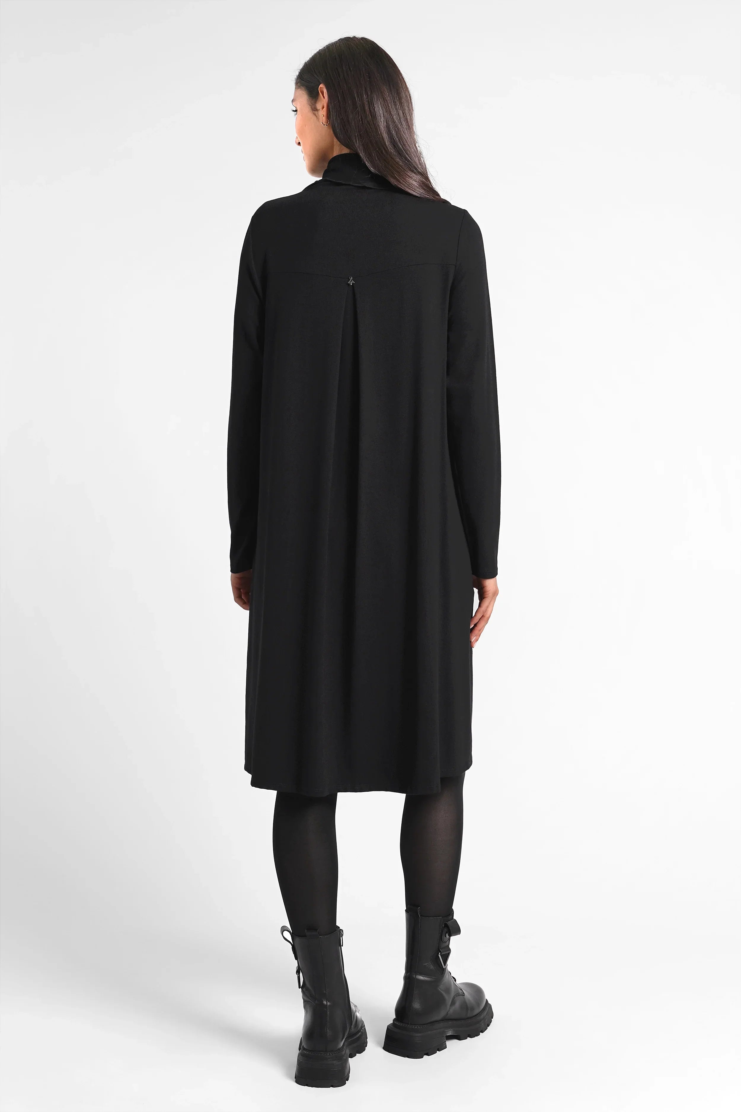 LYLLDA turtleneck a-line dress
