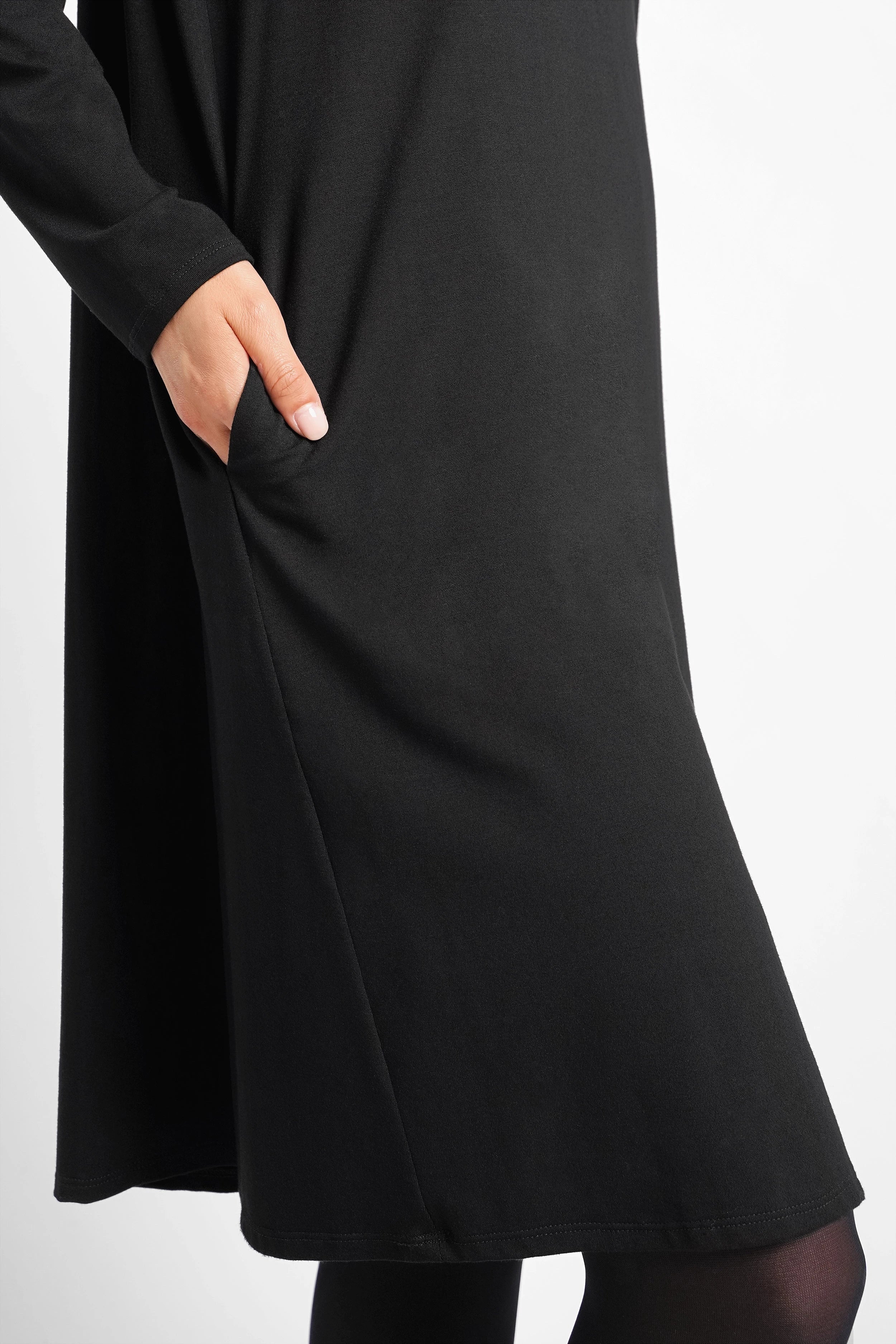 LYLLDA turtleneck a-line dress