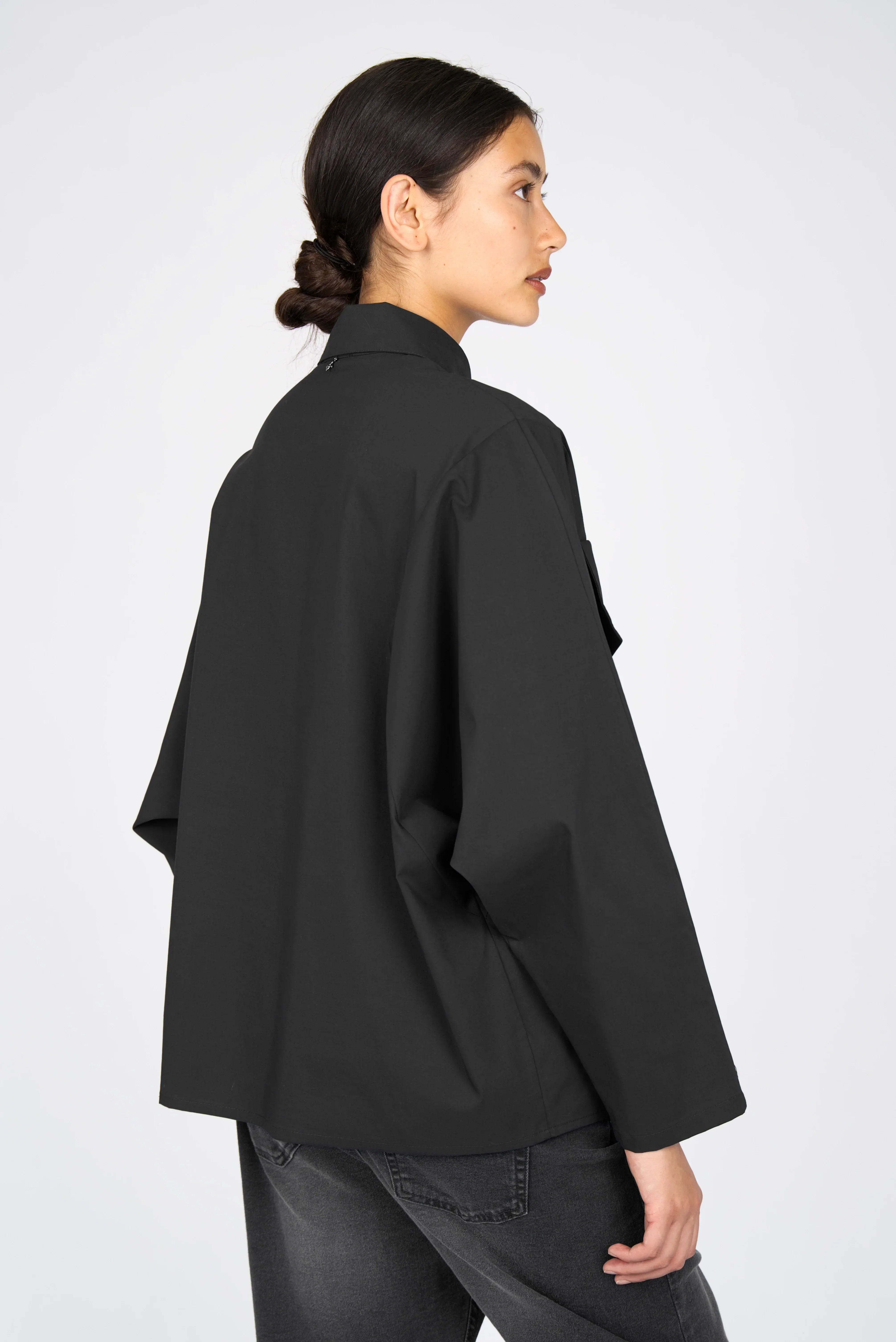 MELIZIA poplin blouse