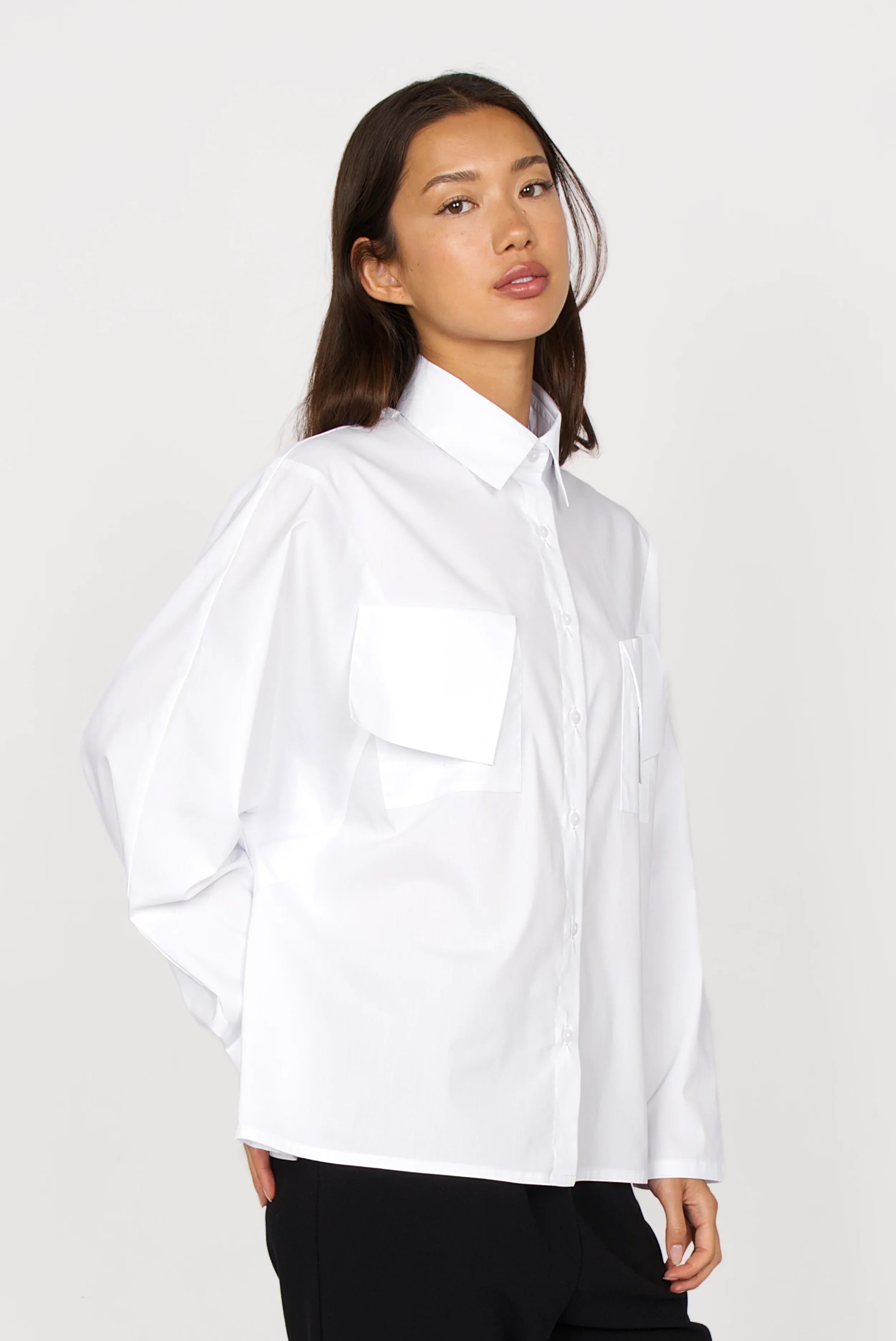 MELIZIA blouse in poplin