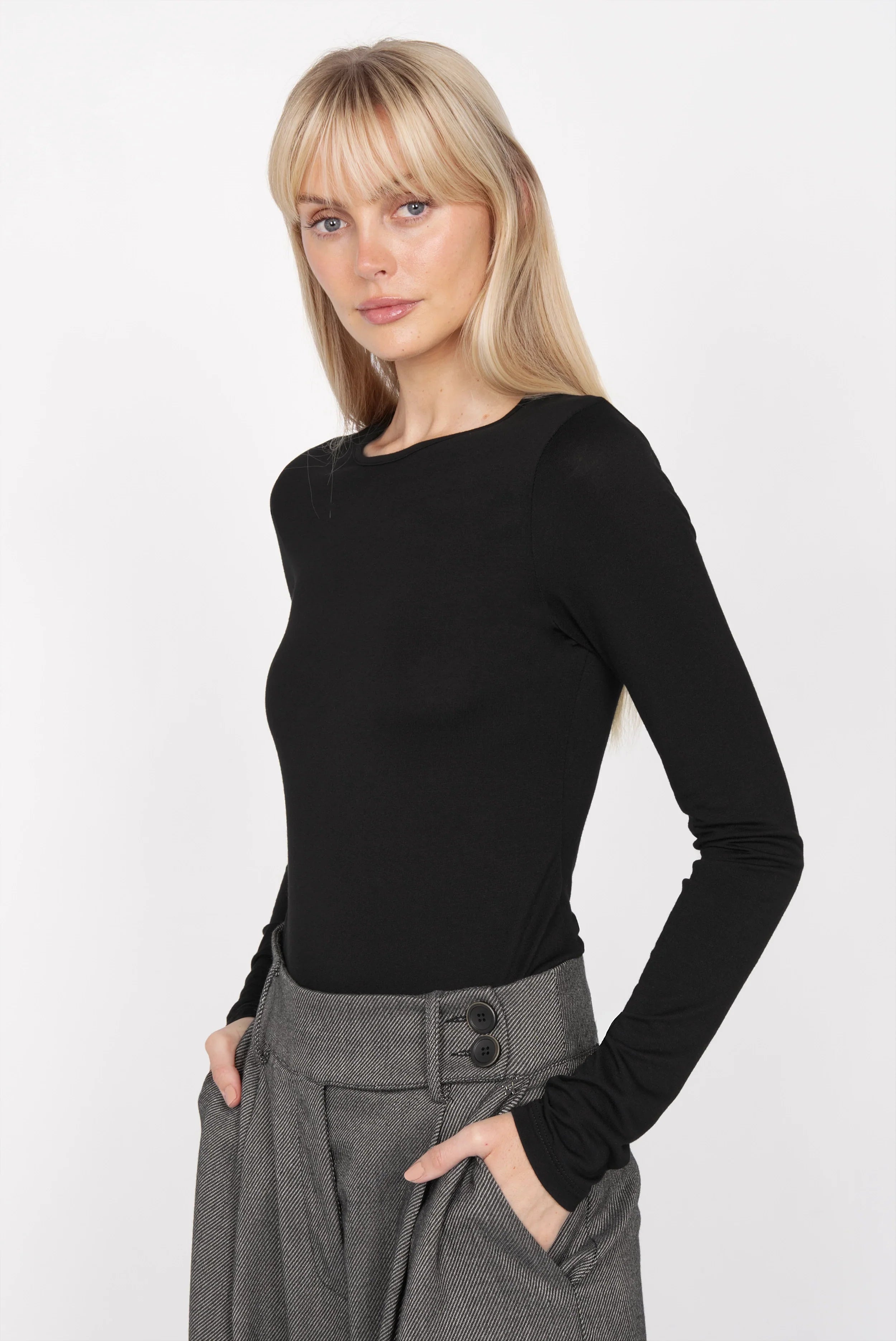 NARAY longsleeve also in soft viscose jersey