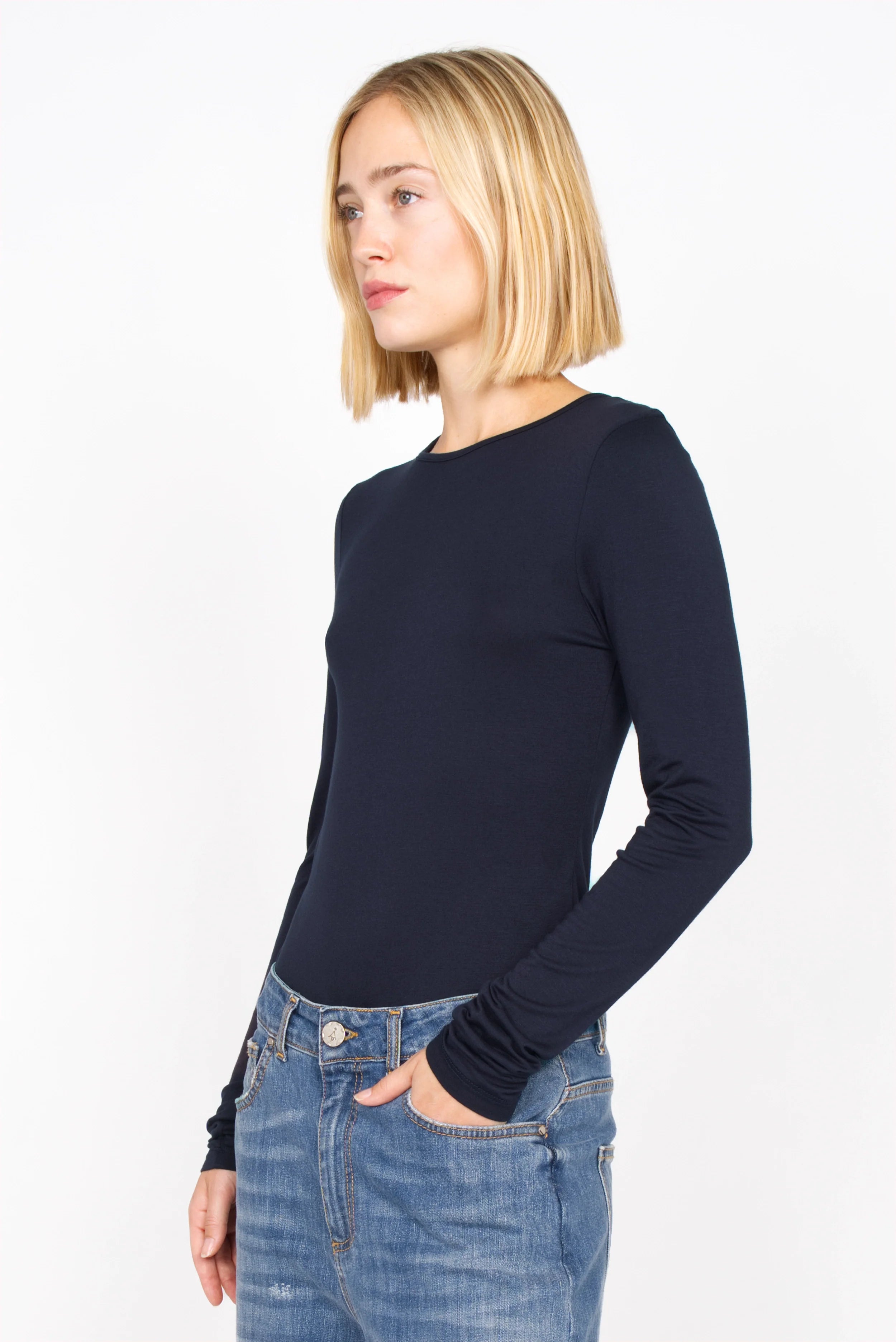 NARAY longsleeve also in soft viscose jersey