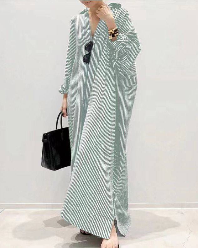 Giselle | Stripe Stroll Dress - Nora & Ivy Boutique