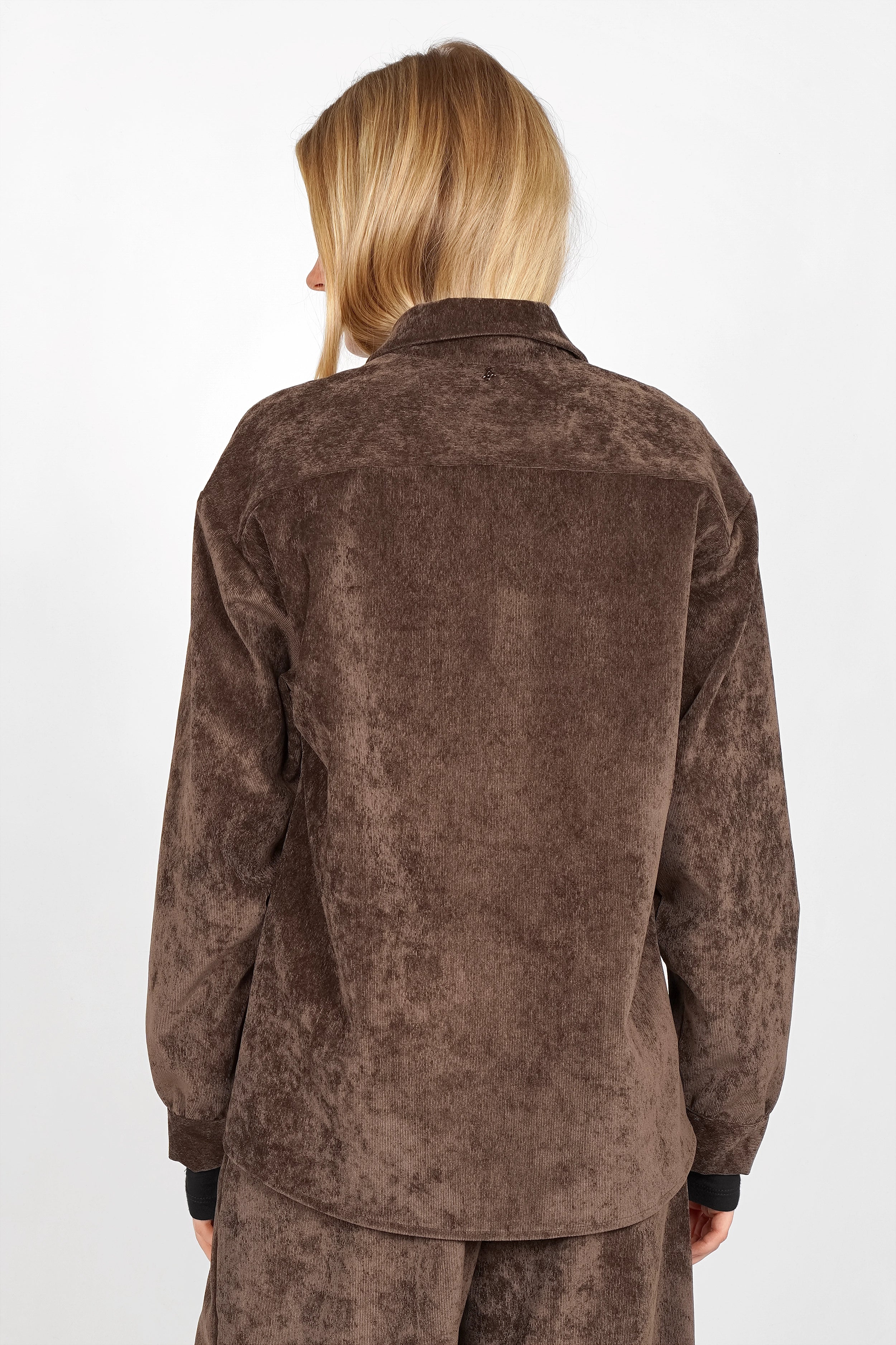 POULA cord overshirt