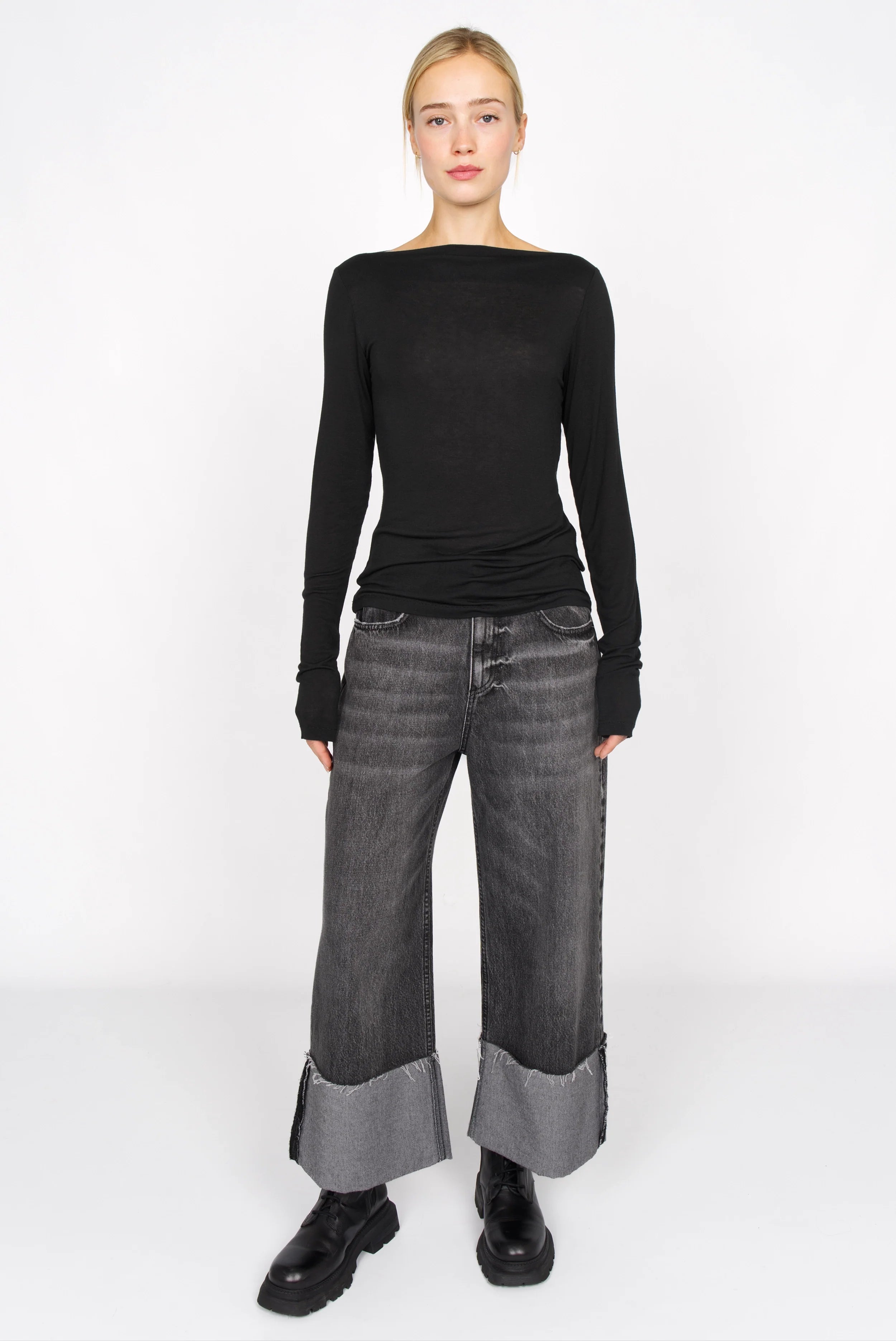 ROVIN longsleeve in cashmere blend