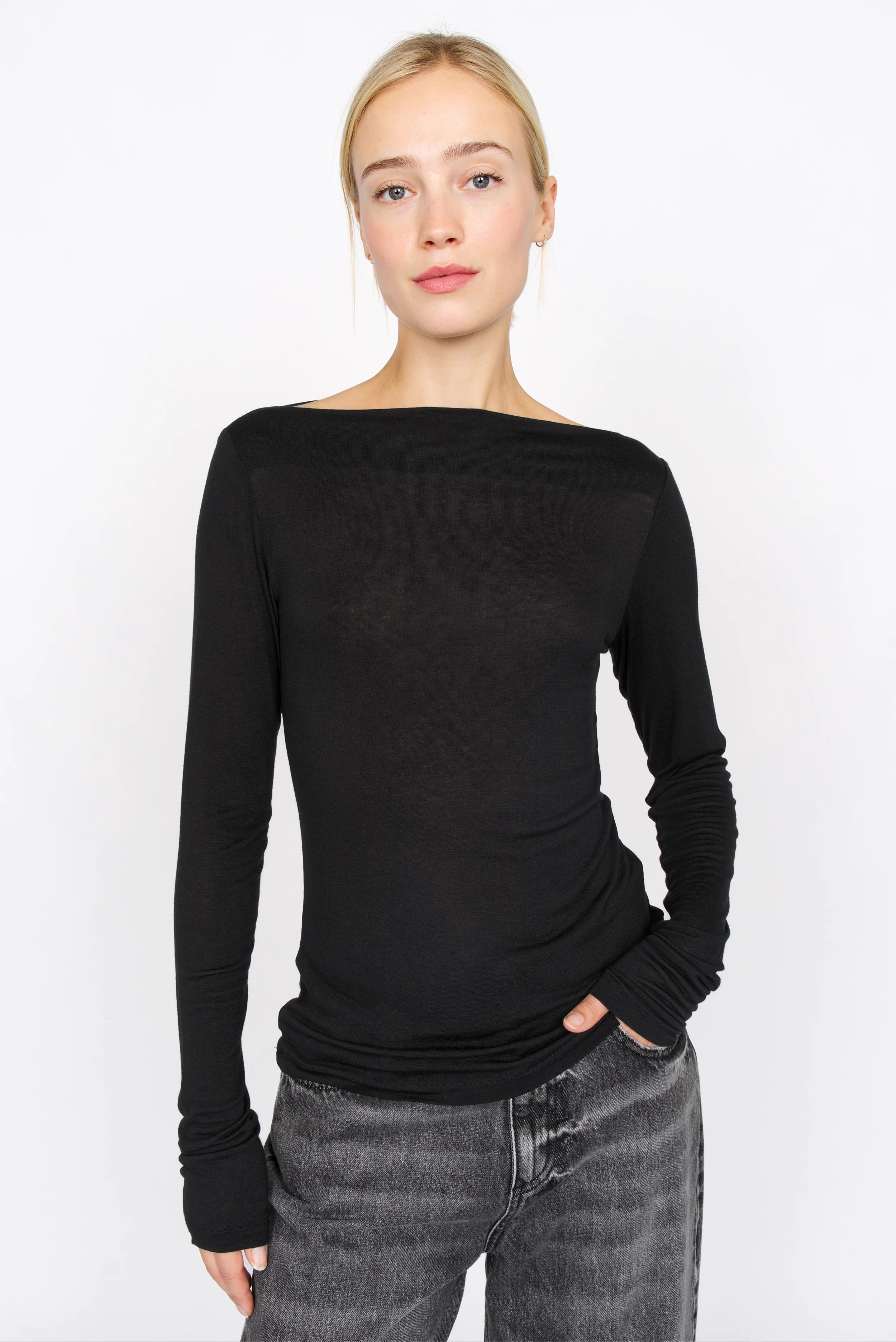 ROVIN longsleeve in cashmere blend