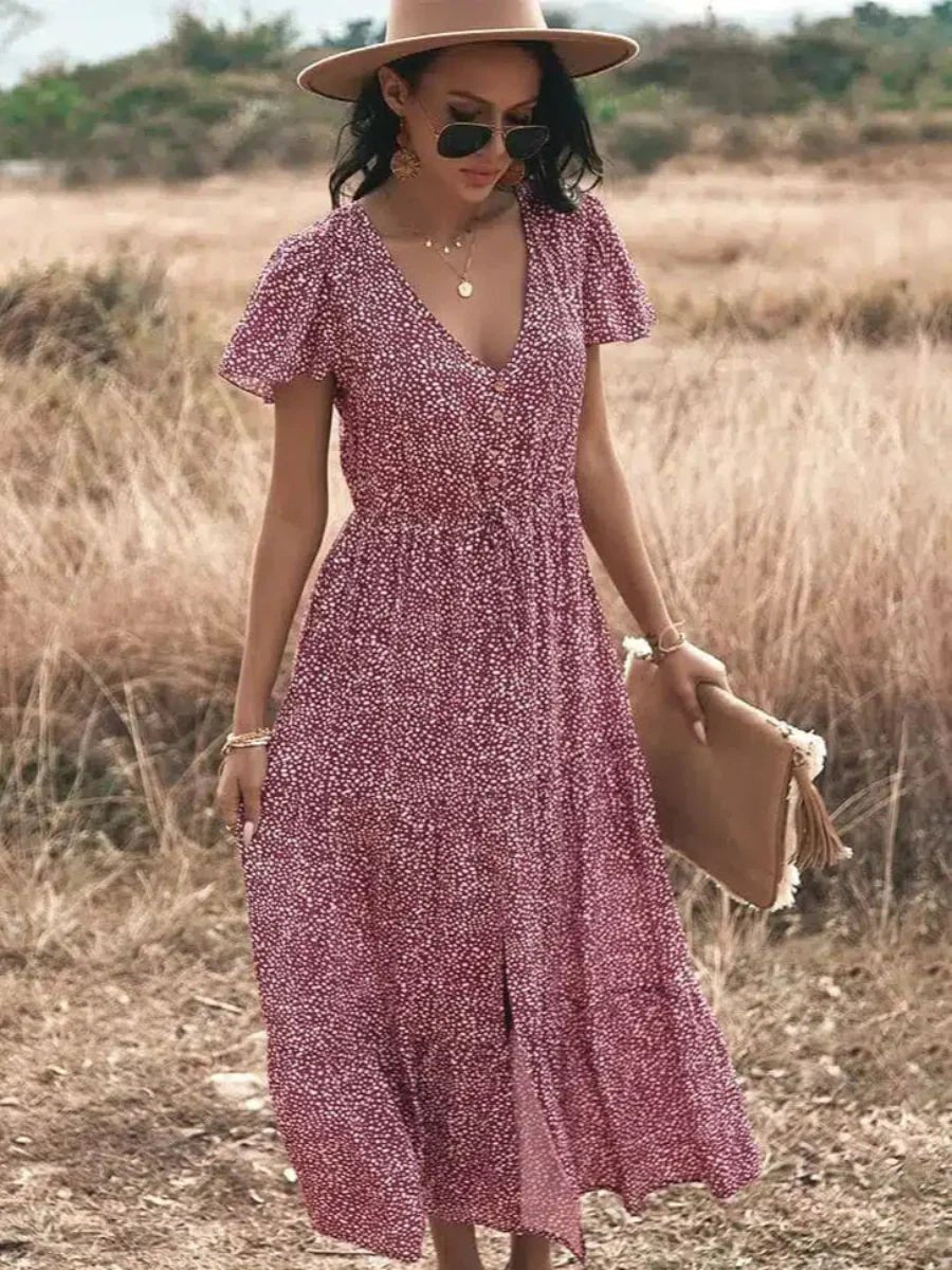 Lyn | Coastal Breeze Maxi - Nora & Ivy Boutique