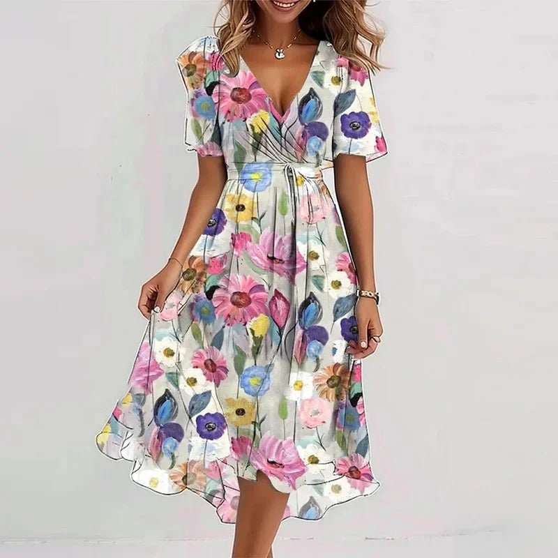 Lyka | Summer Bloom Dress - Nora & Ivy Boutique